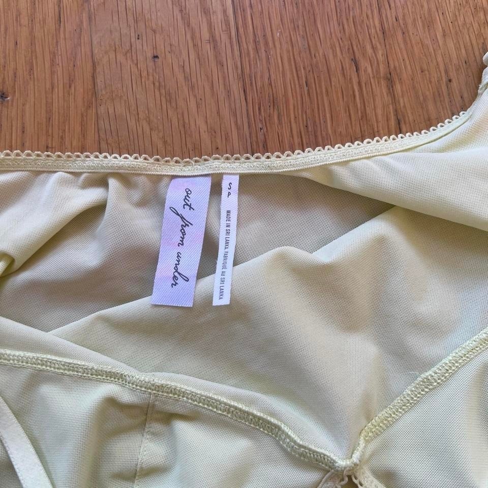 Urban Outfitters Yellow Lace Trim Cami Top Women’s Small