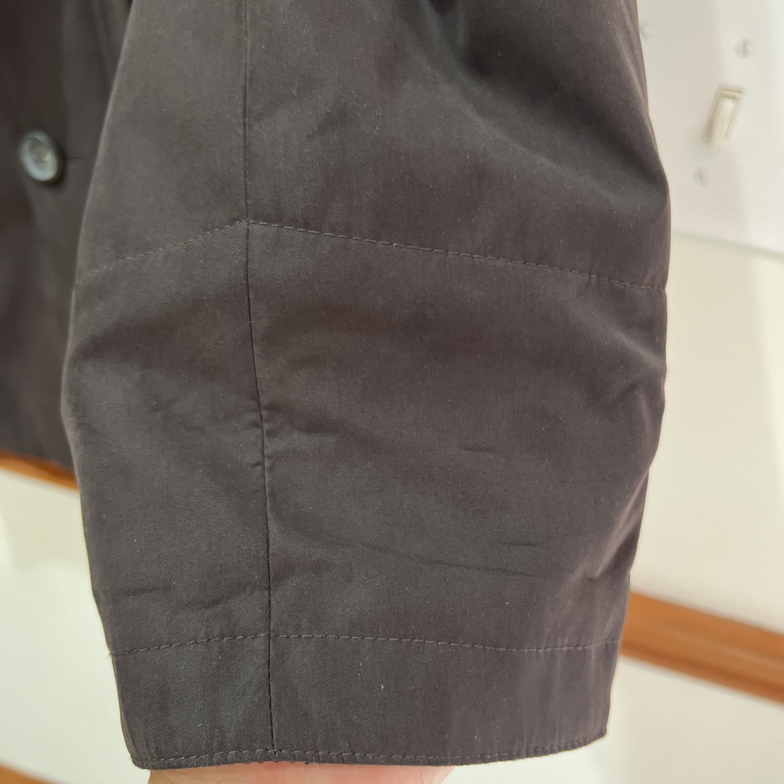 London Fog Jacket Men’s Size Medium Brown Zipper Button Closure