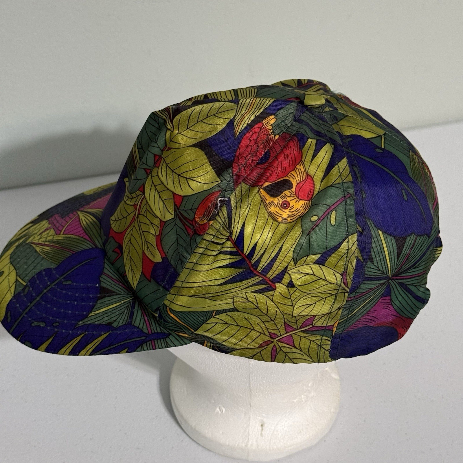 Hawaiian Style Baseball Cap/Hat Tropical Pattern Parrot /Floral Light Weight