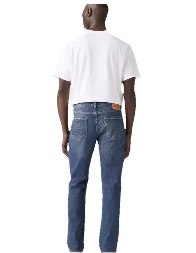 Levi 514 Flex Straight-Fit Stretch, BLUE DARK WASH, Choose 36X29, 36X34