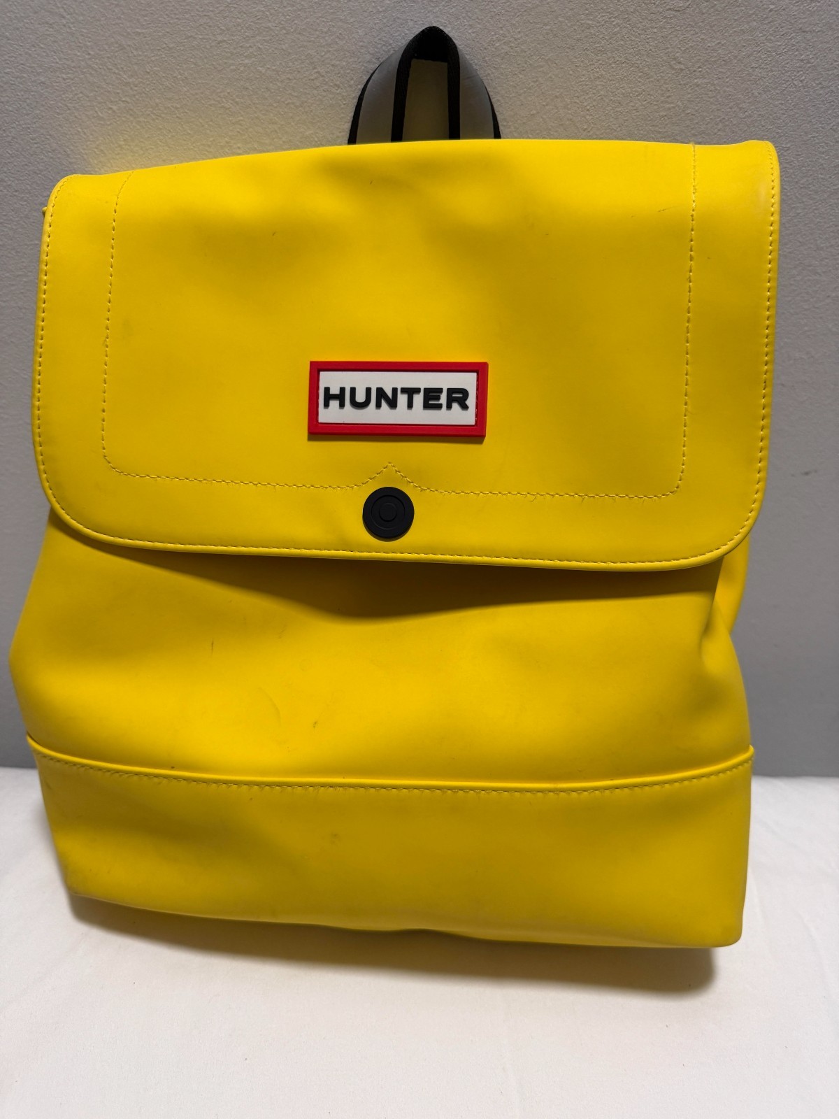 Hunter 20th Anniversary Collection Backpack – Yellow – Waterproof Tote- Flap-Top
