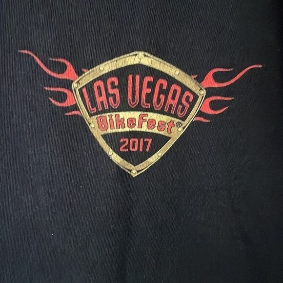 Las Vegas Bikefest 2017 T-Shirt Men’s XL Casual Biker USA City Classic Casino