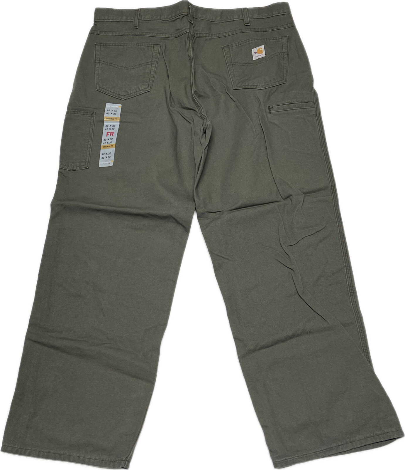 Carhartt FRB159-MOS Flame Resistant Cat 2 Moss Men 42×32 NWT FR NFPA Pants