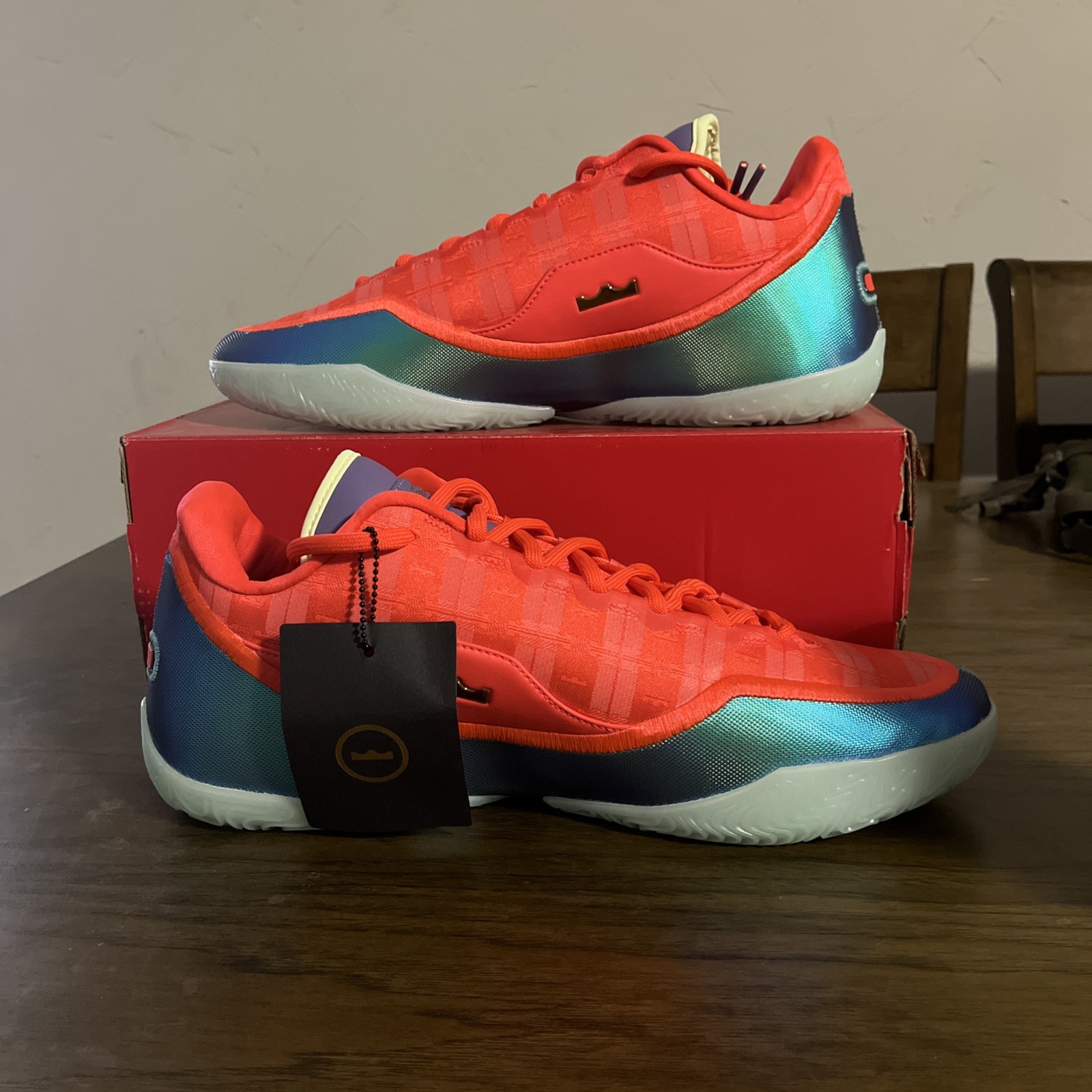 NIKE LEBRON 23 CHRISTMAS STOCKING STUFFER XXIII KING JAMES IH1513-600 SIZE:14