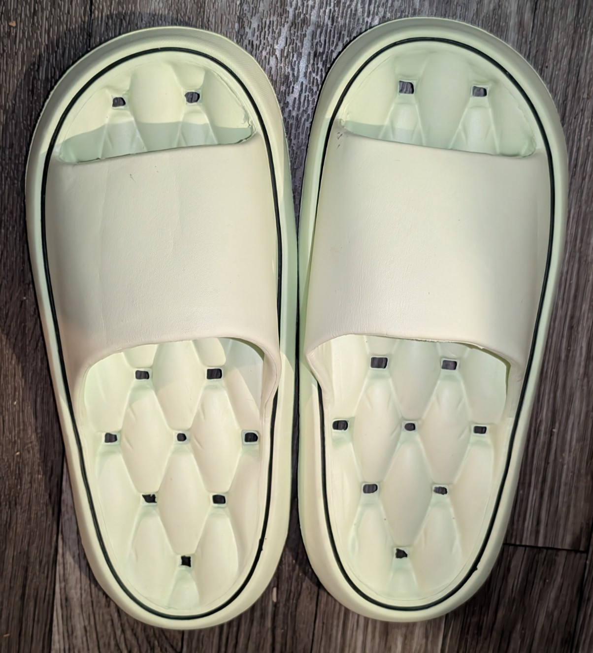 Big Size 42-43 / 270 Bathroom Shower Shoe Slippers EVA Soft Sole Pillow Slide