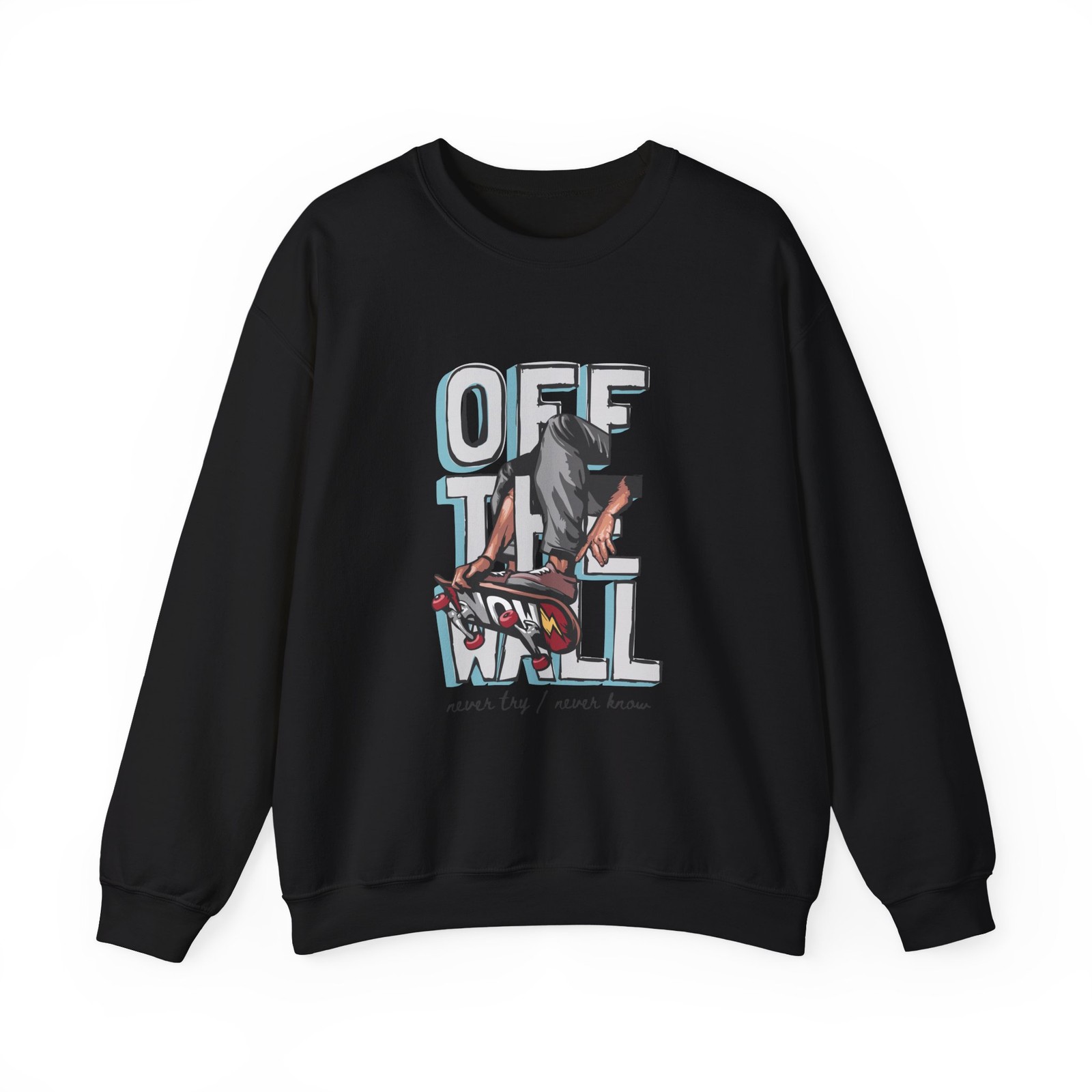Skateboard Inspired Crewneck Sweatshirt, Perfect for Skate Lovers, […]