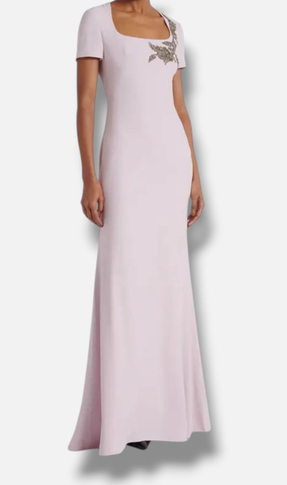 Alexander McQueen Women’s Purple Soft Pink Maxi Dress Size 38