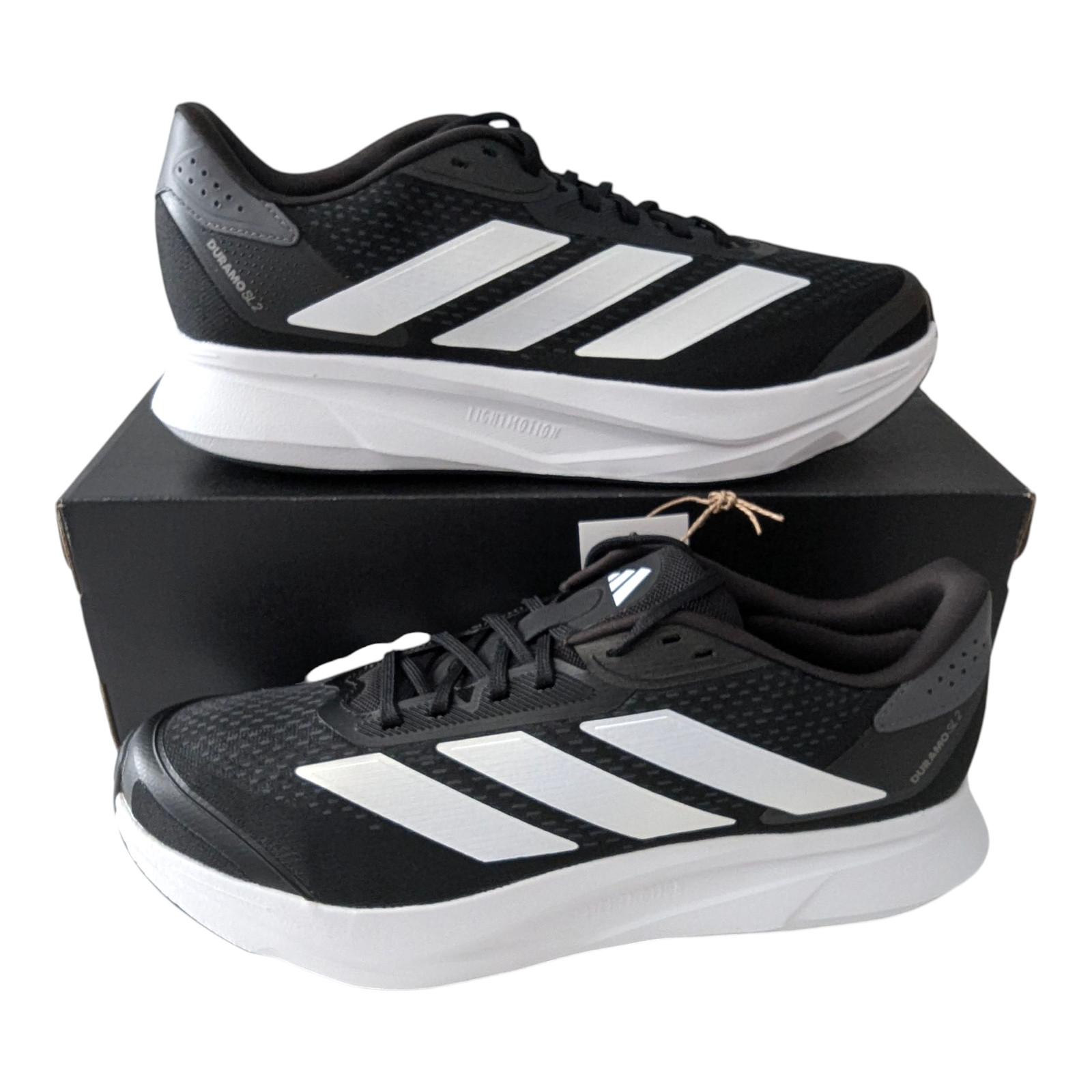 adidas Duramo SL 2.0 Wide – (IF9400) Men’s Size 11-14 Black/White/Grey Five BNIB