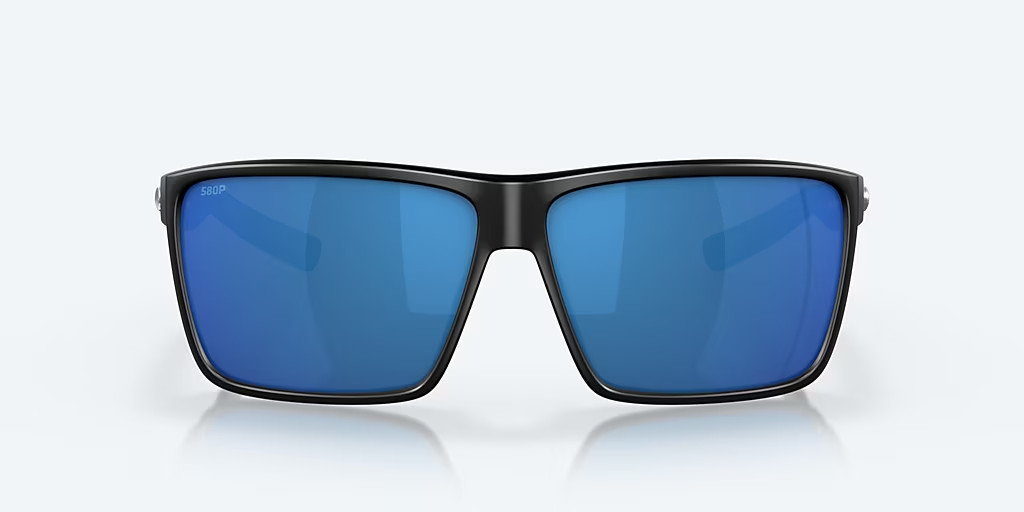 Costa Del Mar Rincon Matte Black/Blue Mirror 580P POLARIZED 63 mm Sunglasses