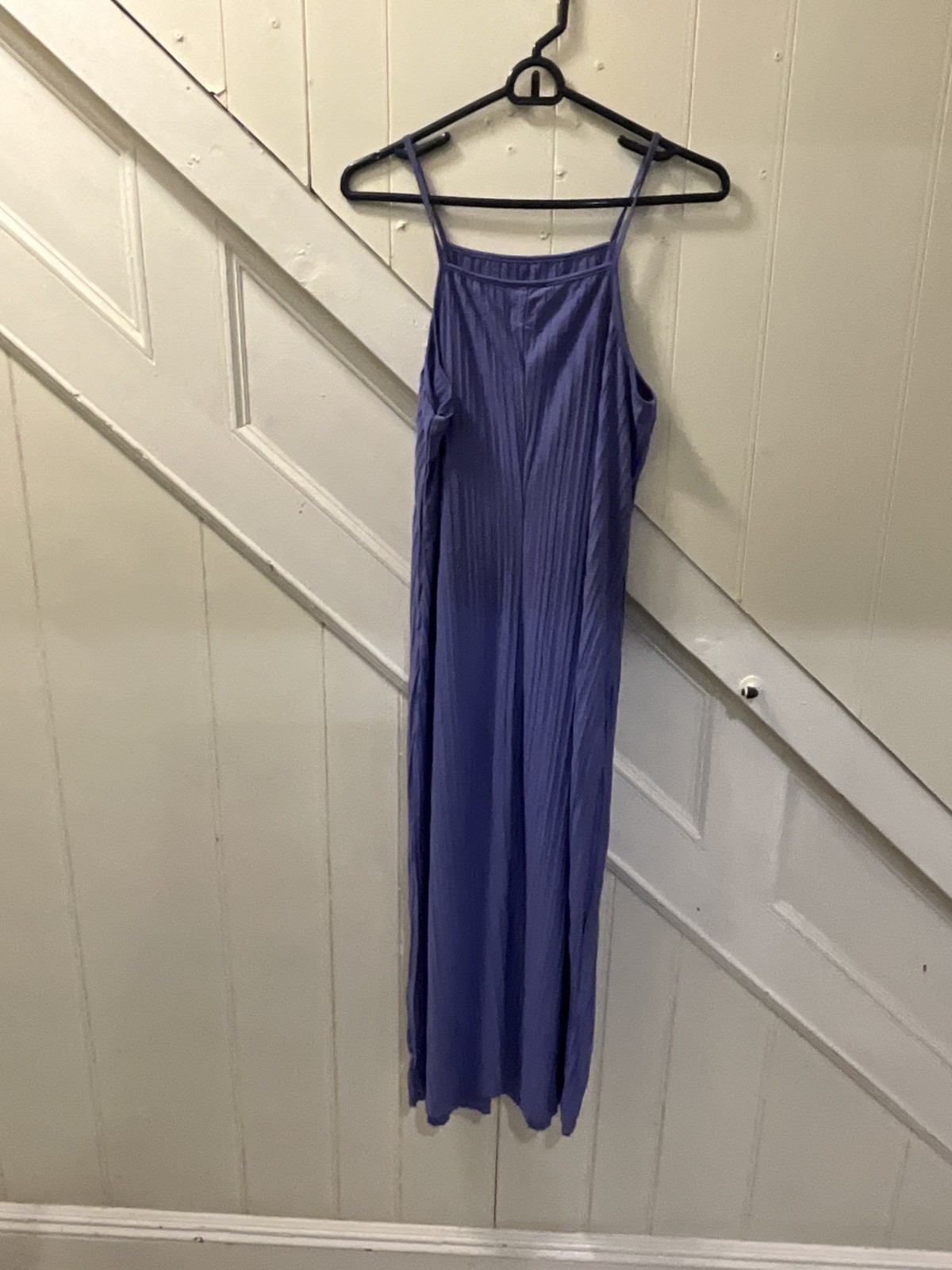Women’s Plisse Dress – A New Day Purple L