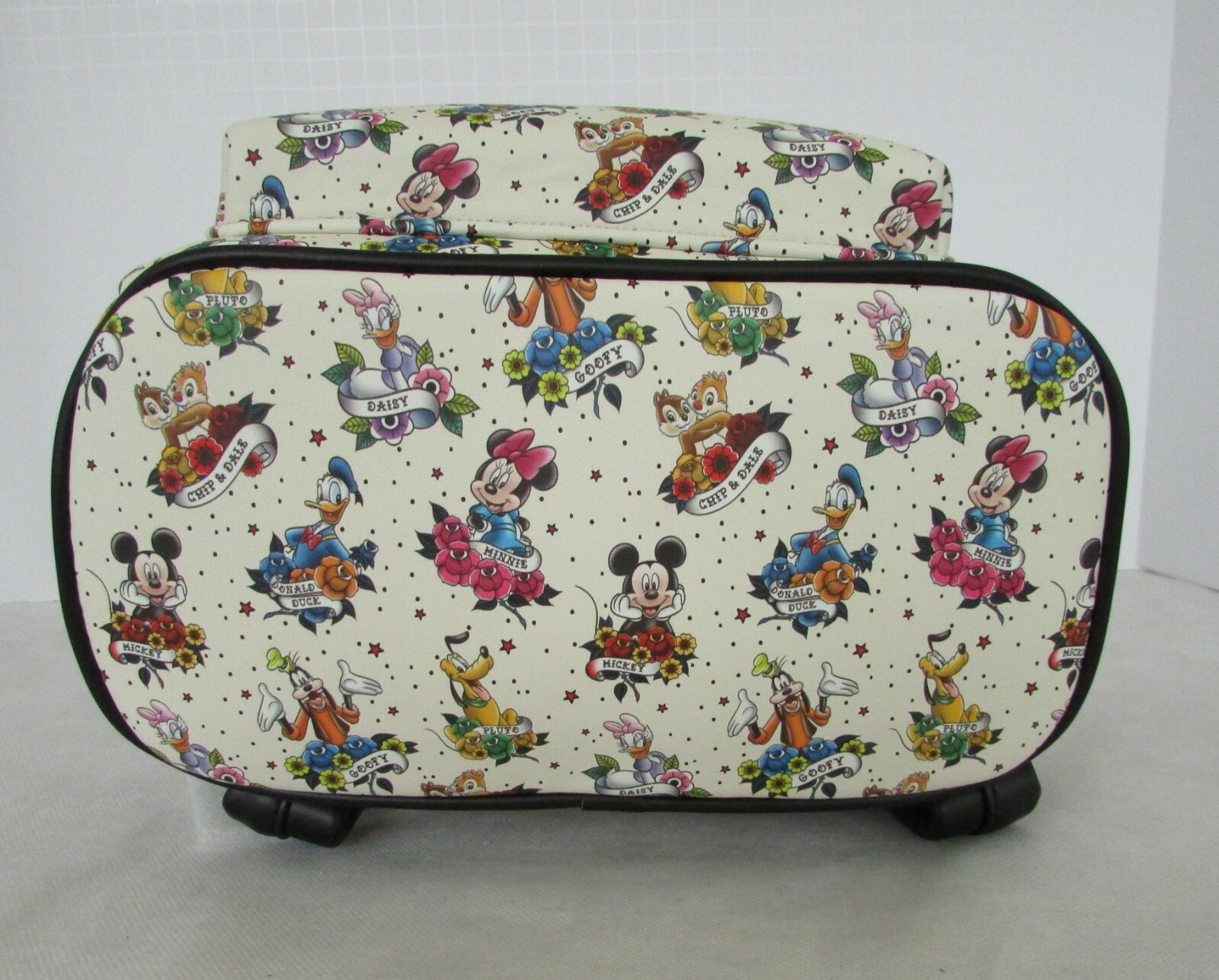 Disney Loungefly Mickey & Friends Tattoo Mini Backpack NWT