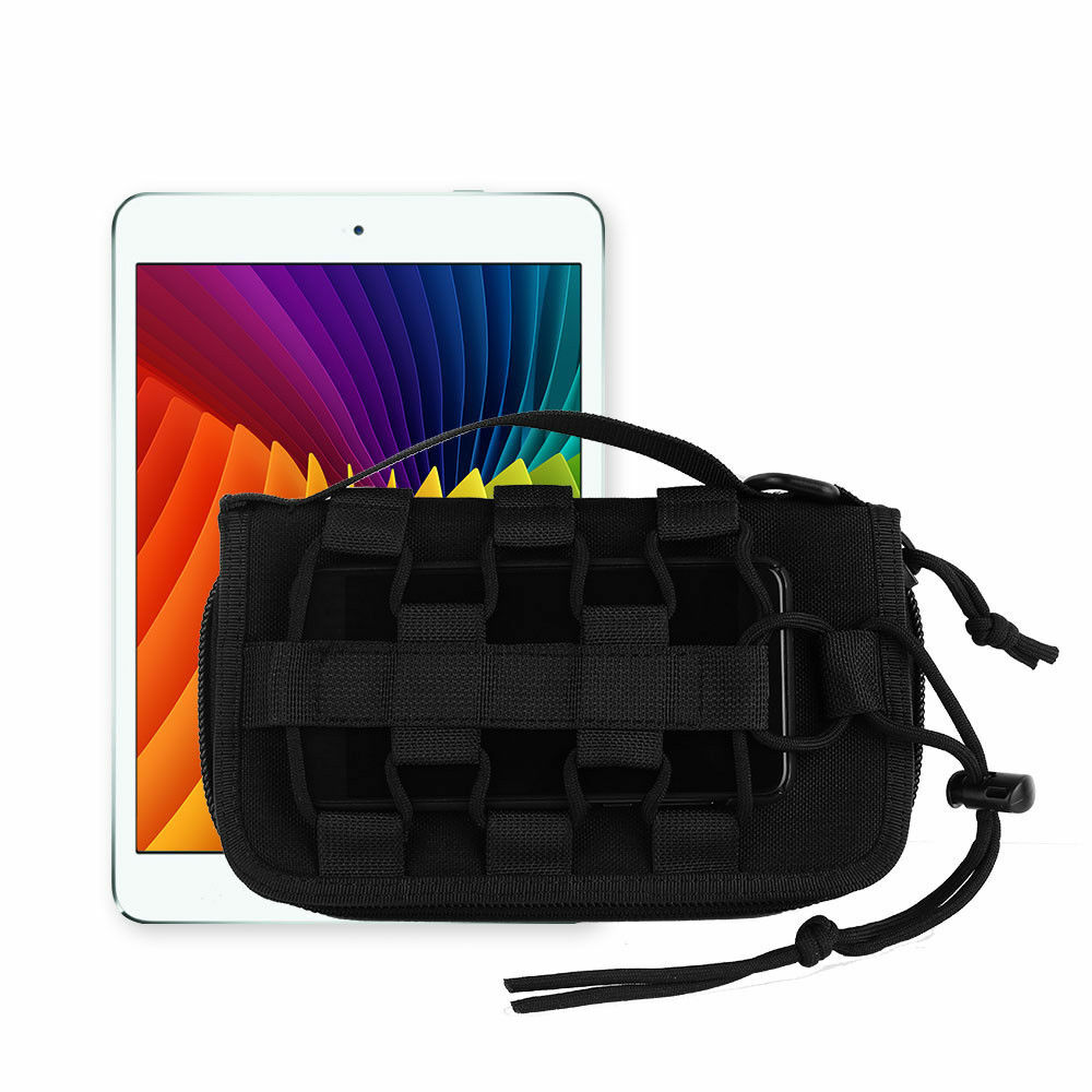 Tactical Clutch Wallet Long Card Holder Case Phone Pack Multi-Functional Handbag
