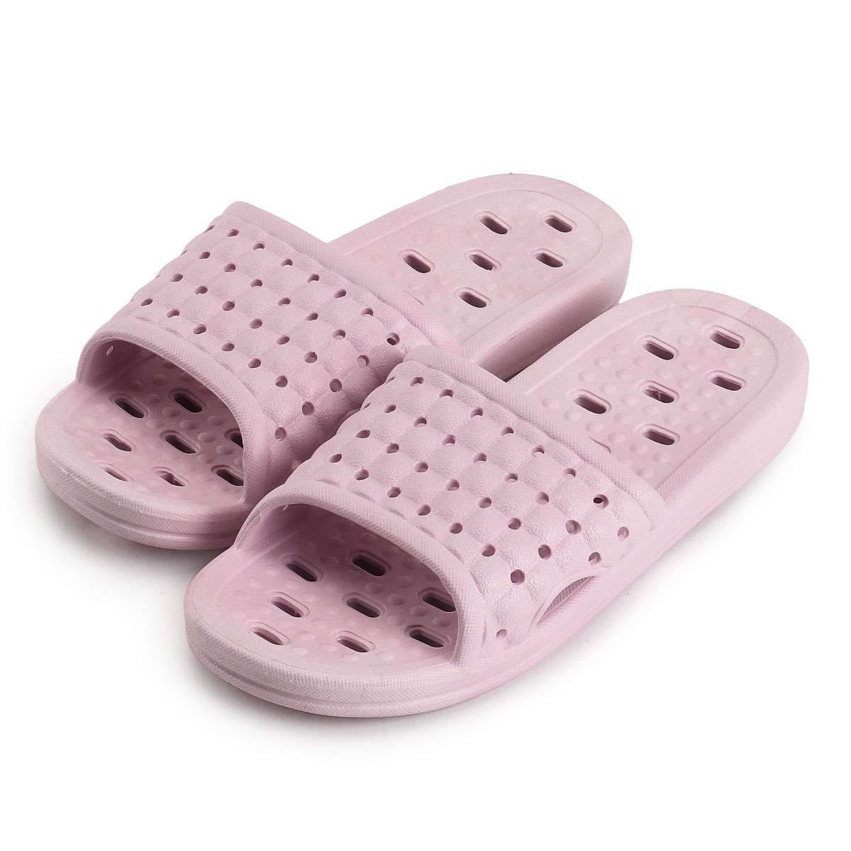 Unisex Shower Sandal Slippers w/ Hole Quick Drying Bathroom Gym Soft Sole shoes