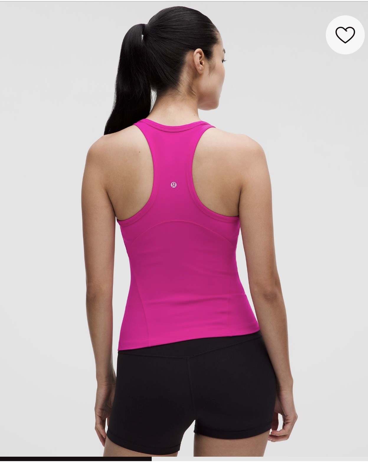 NWT Lululemon Woman PinkHighlighter Swiftly Tech Racerback Tank 2.0 Size 12