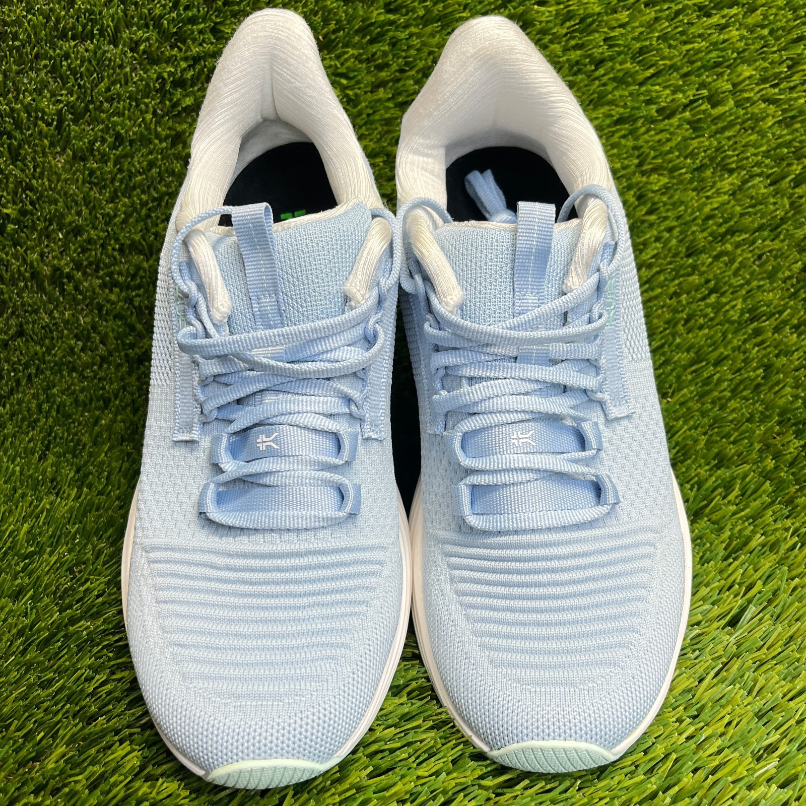 Kuru Atom 2 Womens Size 8 Blue White Athletic Running Walking Shoes Sneakers