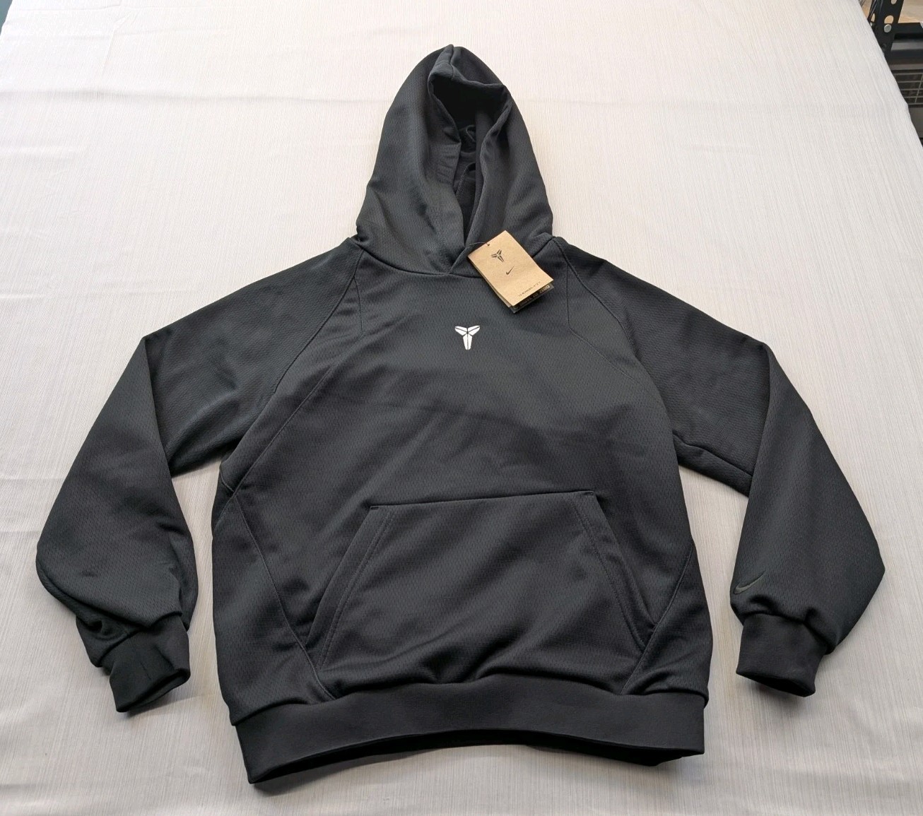 New Nike Kobe Mamba Therma-FIT Hoodie Youth Size Large Hoody Stealth Black