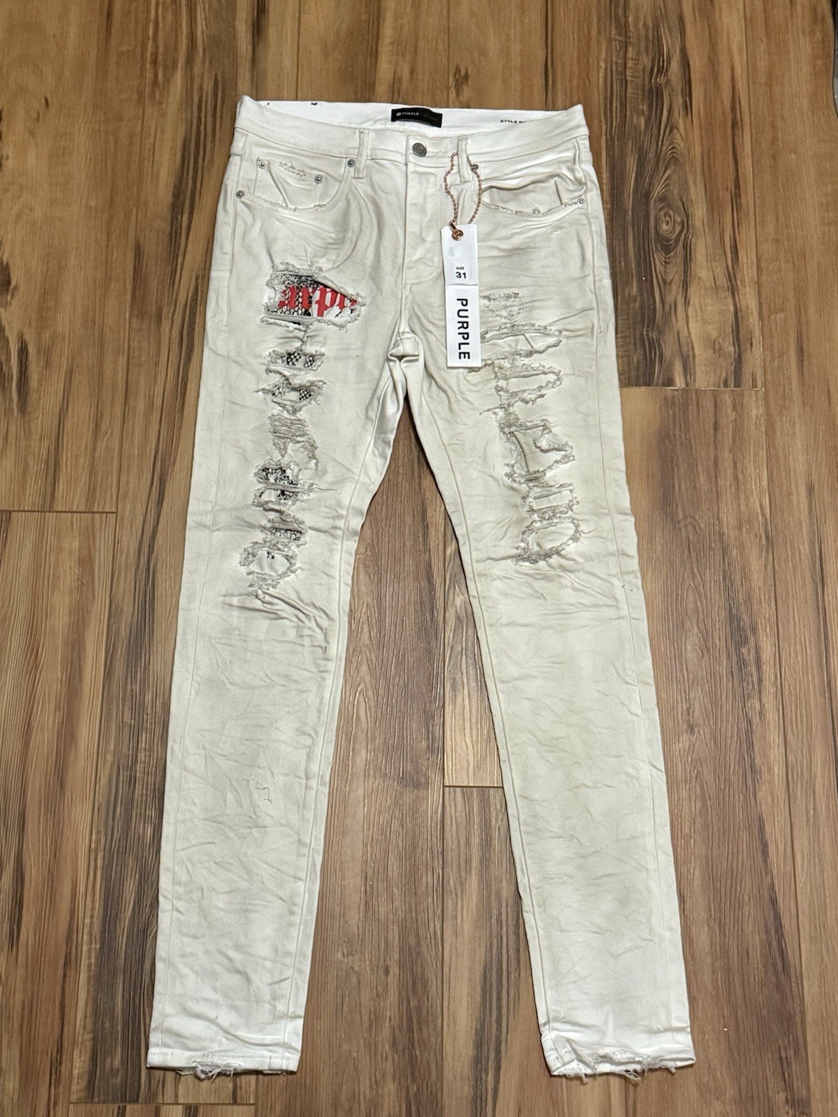 Purple Brand Jeans Style No. P001 Slim Fit Low Rise With Slim Leg Size 31
