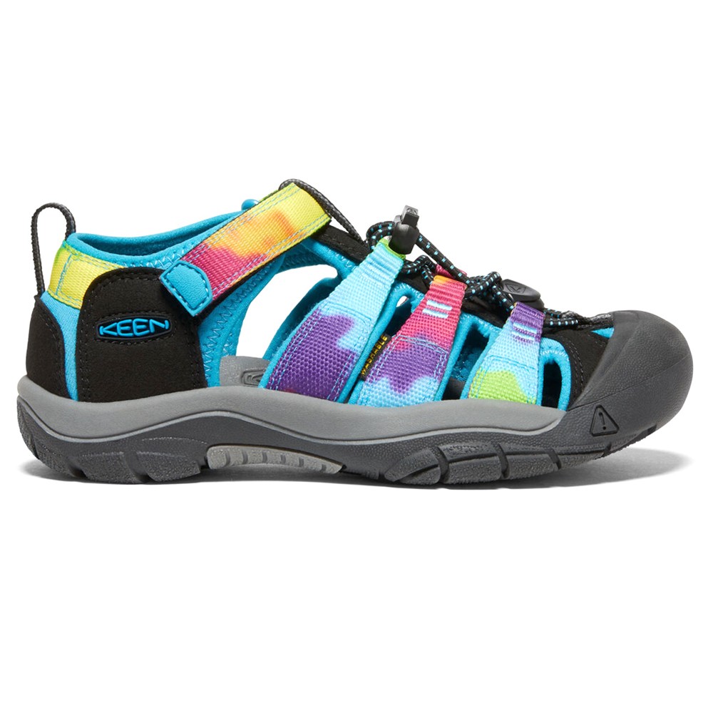 Keen Newport H2 TieDye River Womens Black, Blue Casual Sandals 1018441