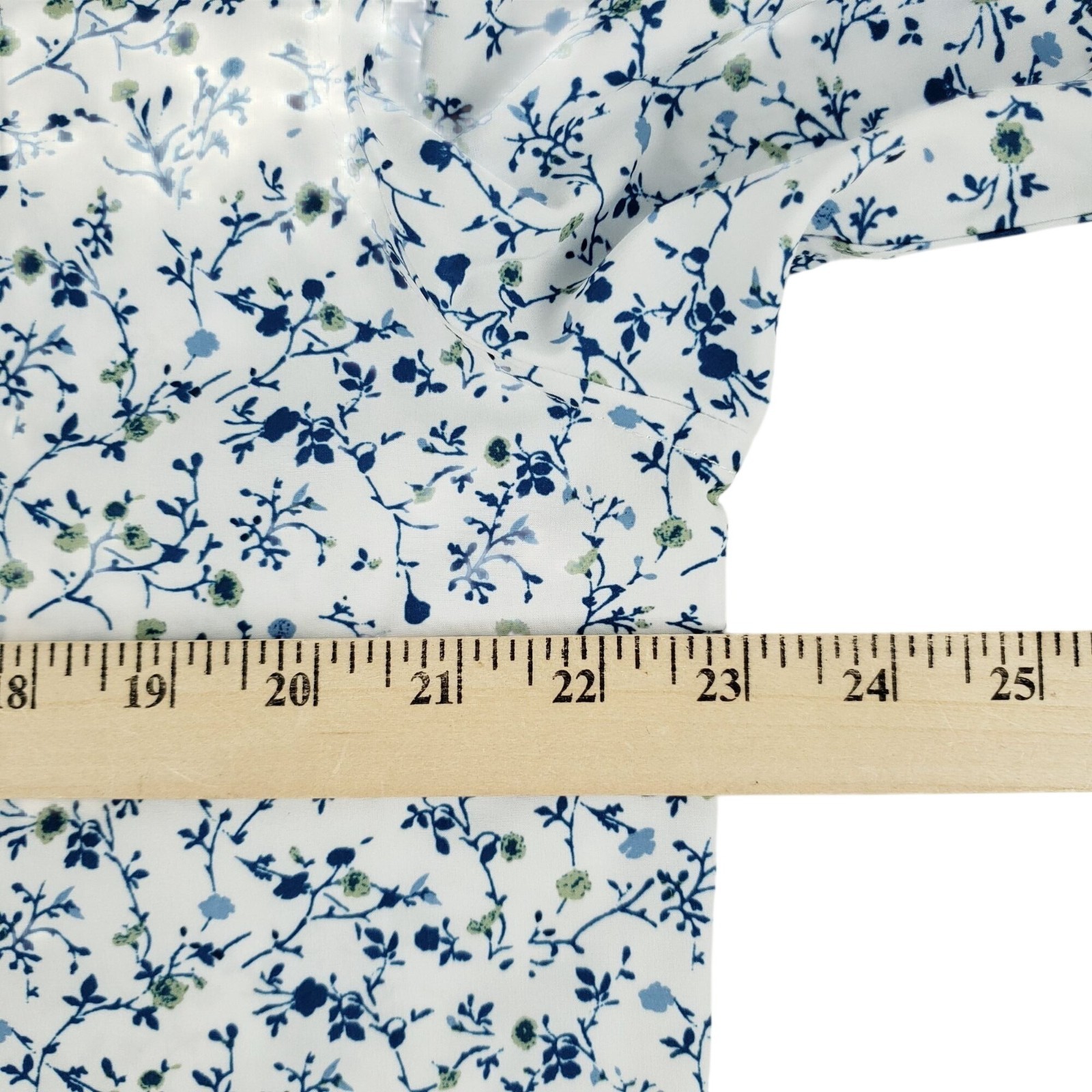 NEW Perry Ellis Shirt Men Large Long Sleeve Floral Slim Fit Stretch MSRP $89.50