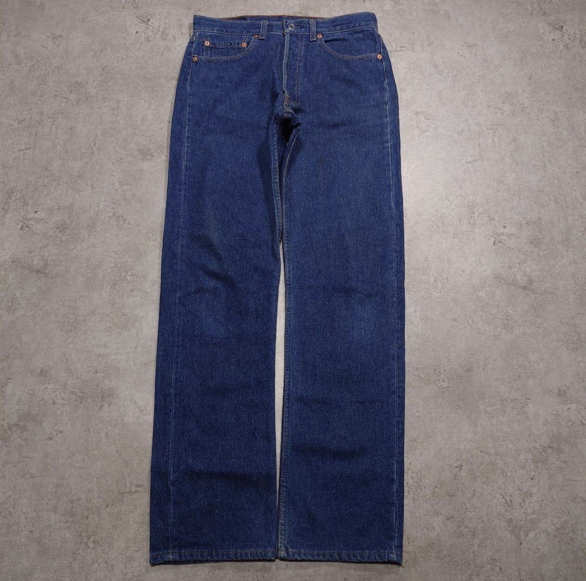 Levi’s 501xx Vintage 90s Redline Selvedge W33 L36 Made in USA Indigo