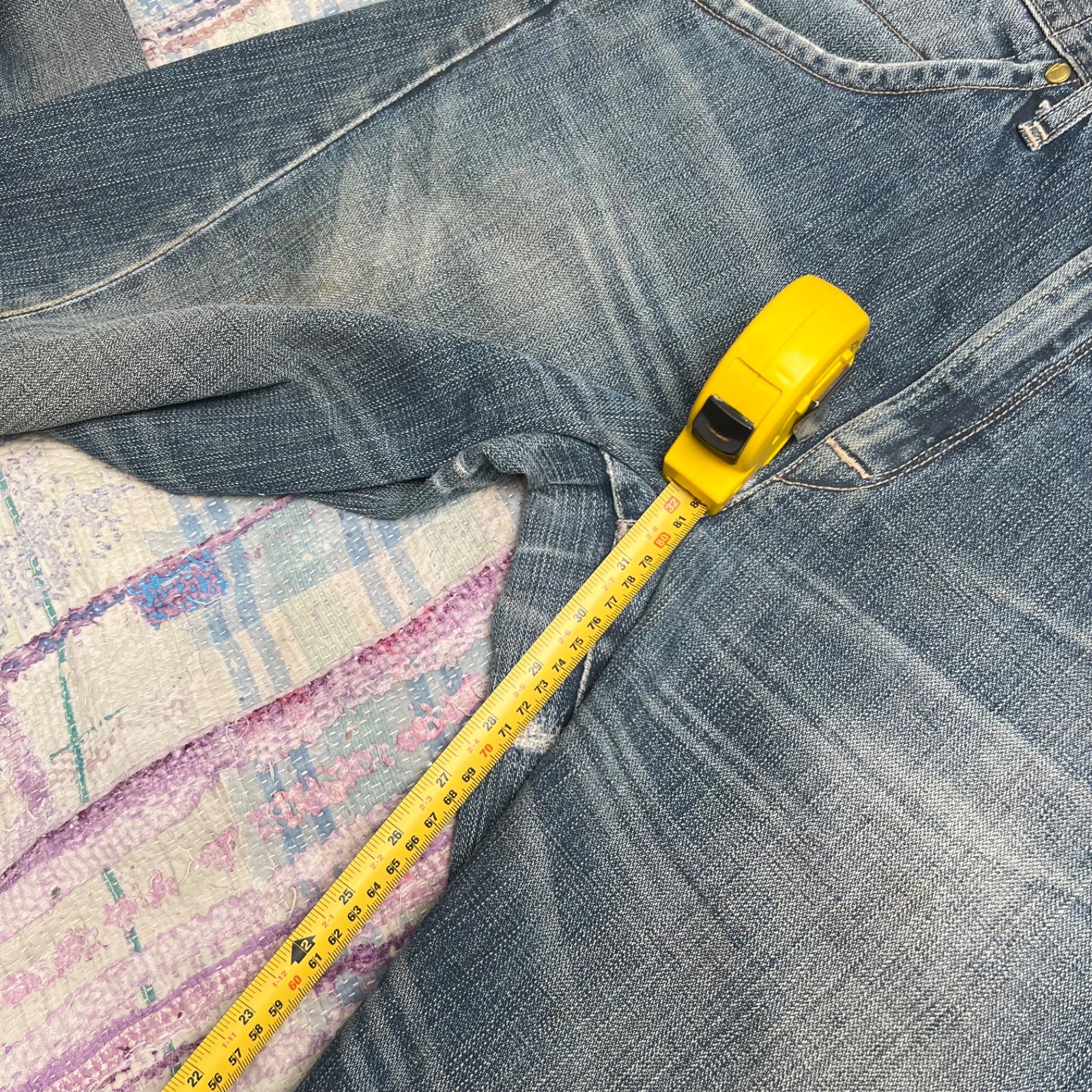 Levis Engineered Buckle Back Cinch Back Twisted Jeans Fits 30×31