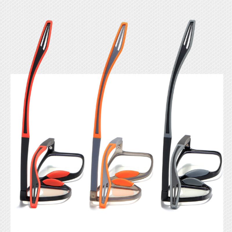 Photochromic Reading Presbyopic Glasses Men Square Brown Lens Sunglasses Reader