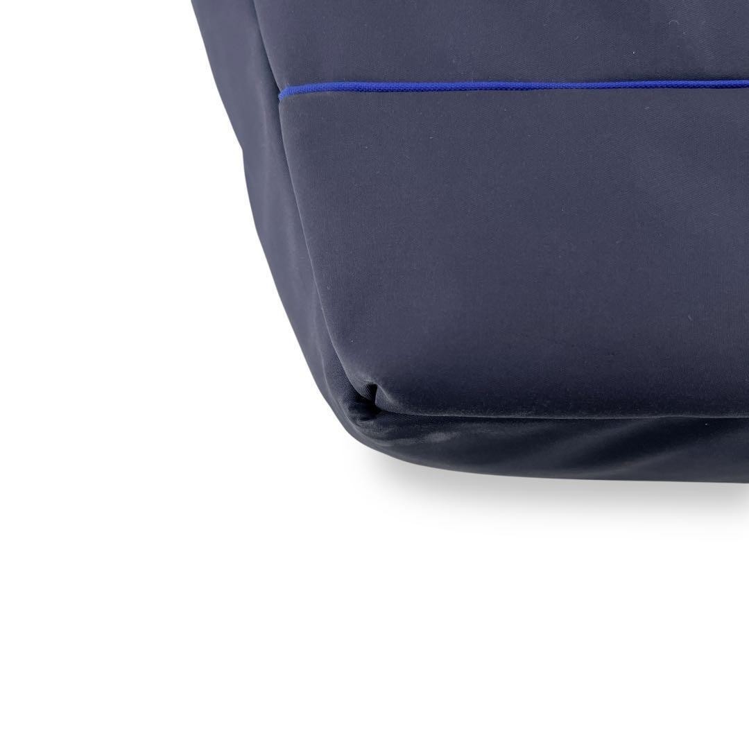 Porter Girl Mousse Navy Nylon Half Moon Shoulder Bag Used