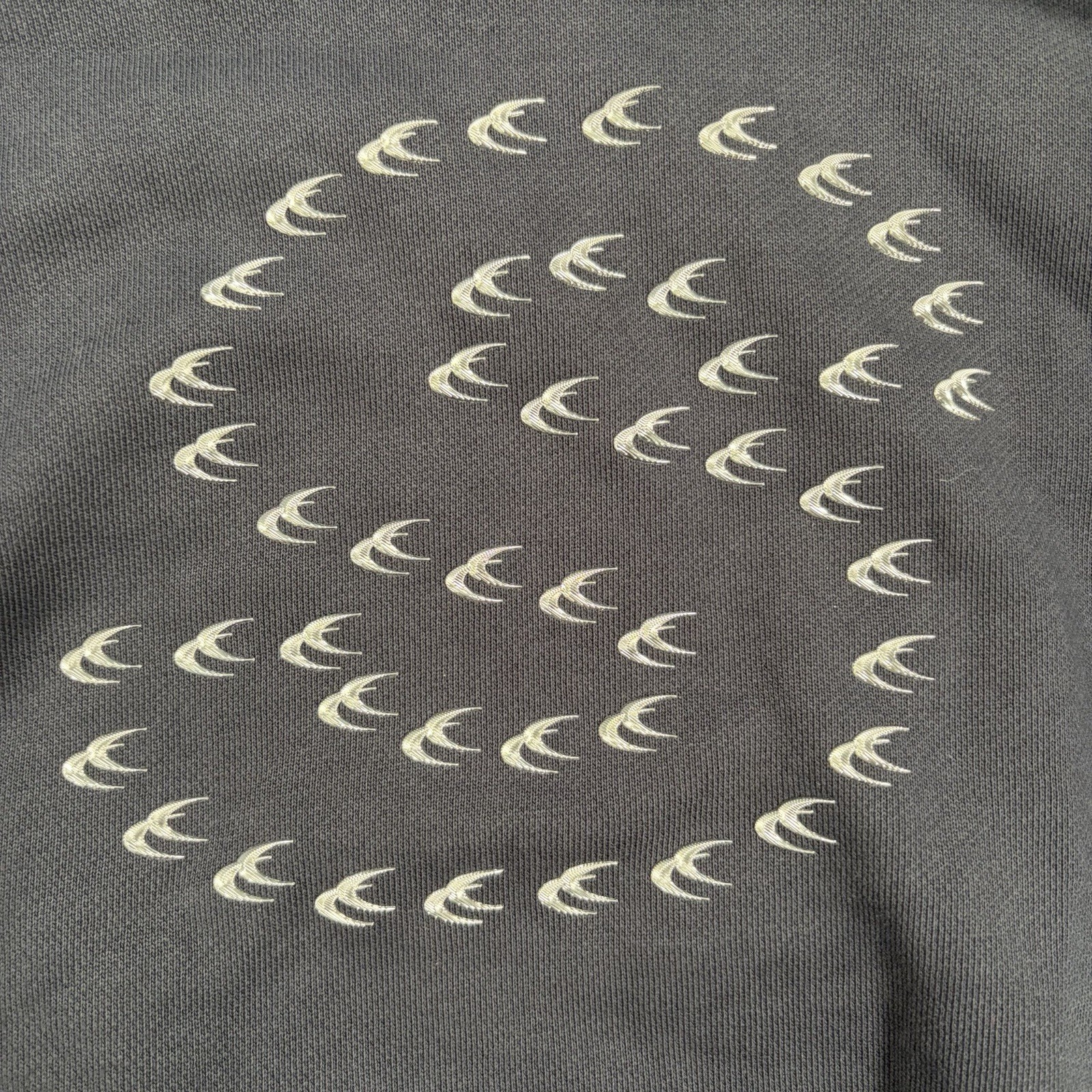 Scuffers Medium Navy Blue Cotton Pullover Hoodie Graphic Print Kangaroo Pocket