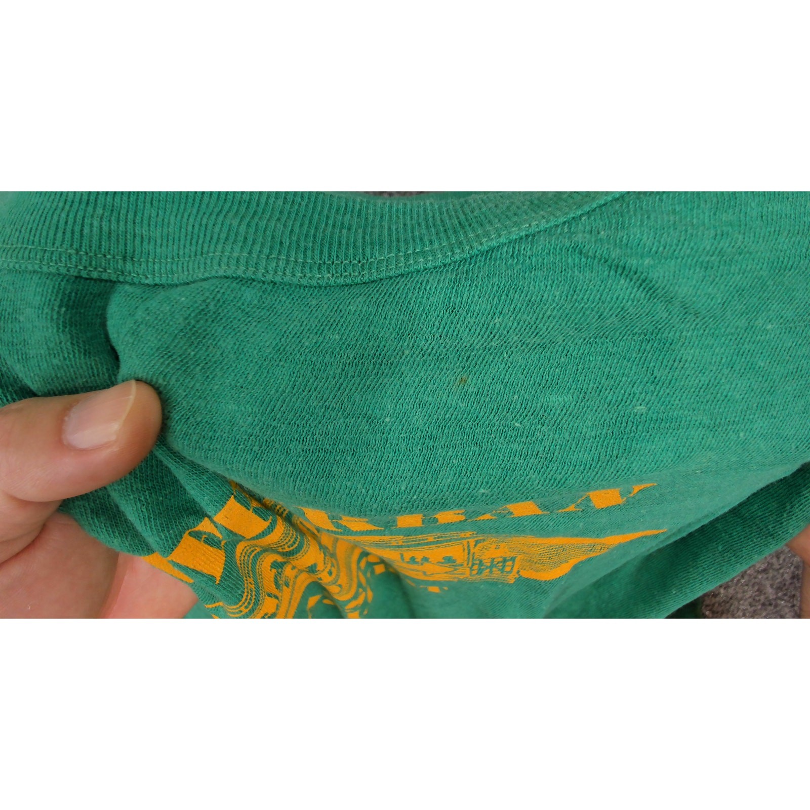 VTG 80s Interurban Eating House Beer Bar Graphic T-Shirt Boxy Thrashed Boxy