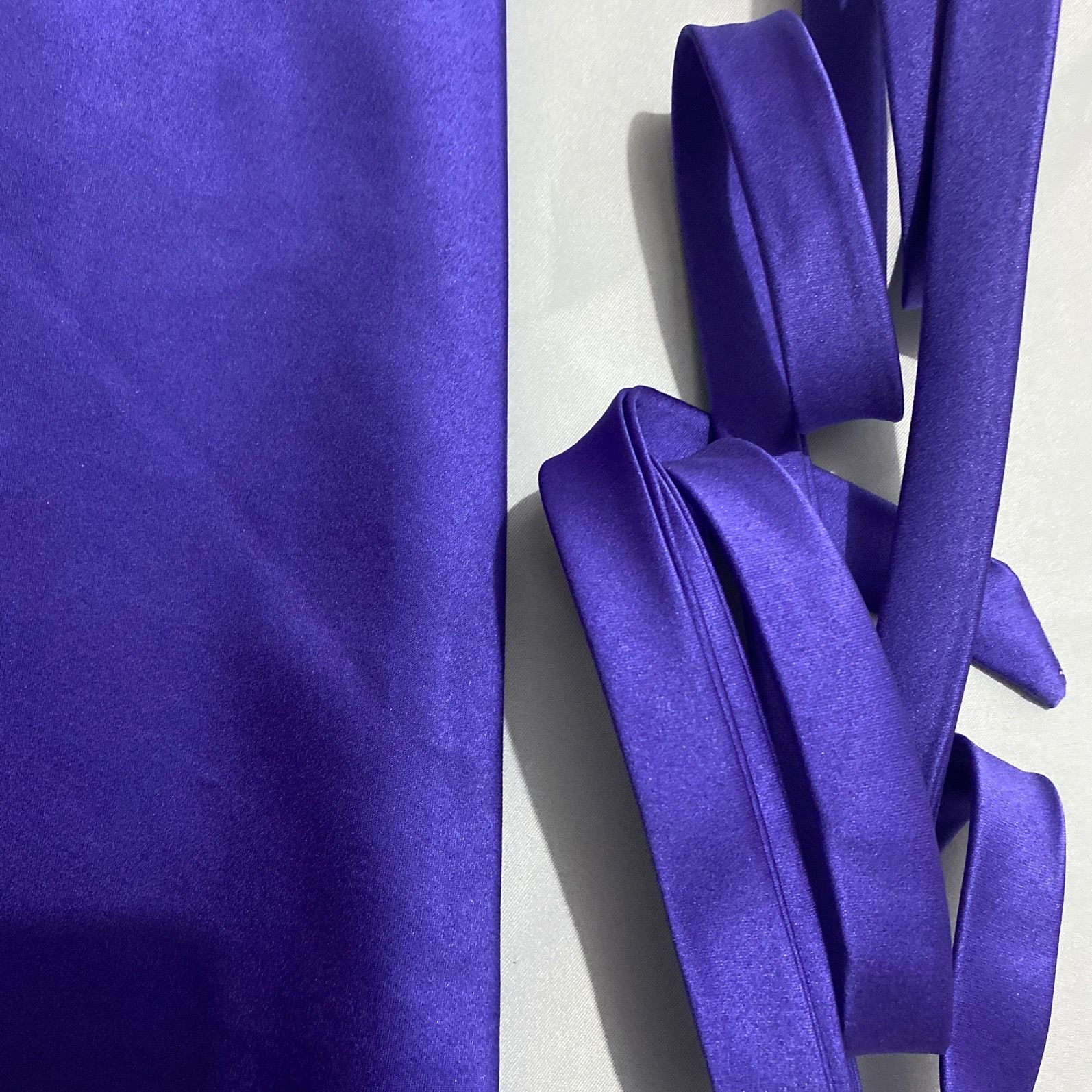 Satin Tie Back Lace Up Wedding Dress Strap Zipper Ribbon Replacement 157.48 Inch