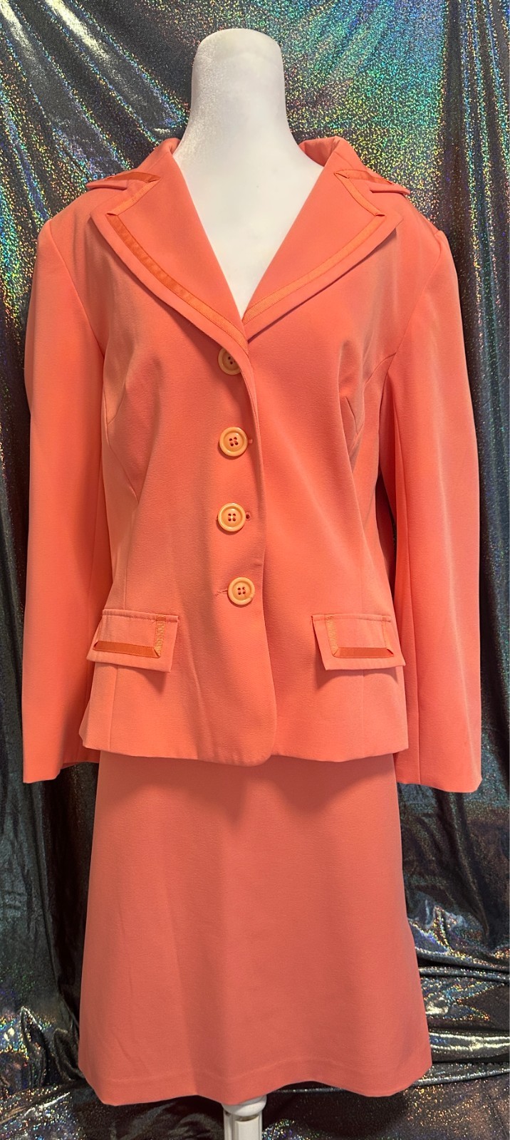 Ladies Business Skirt Suit By Stanley Blacker Size 14W