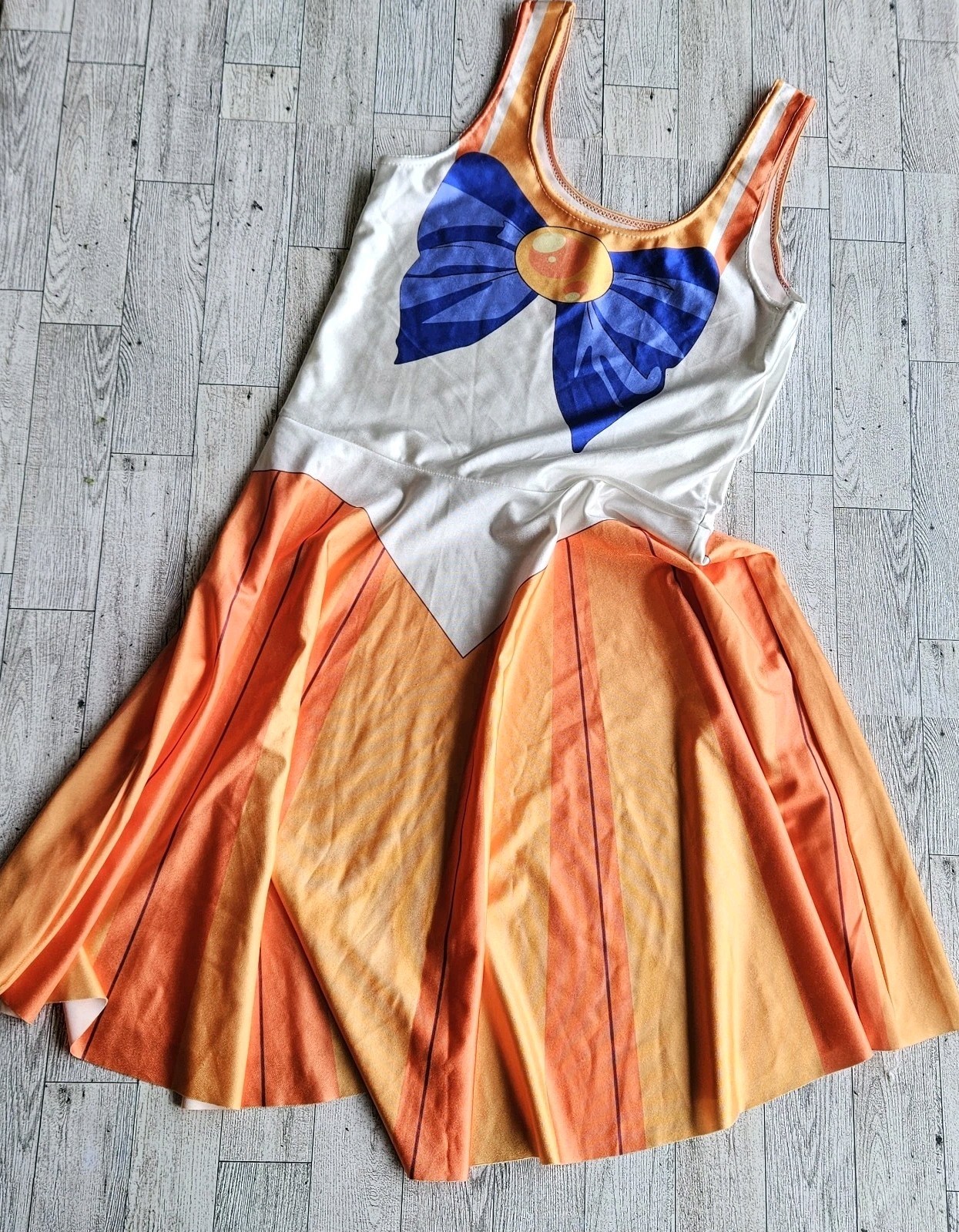 Sailor Moon Venus Dress Skater Costume Size Small Medium