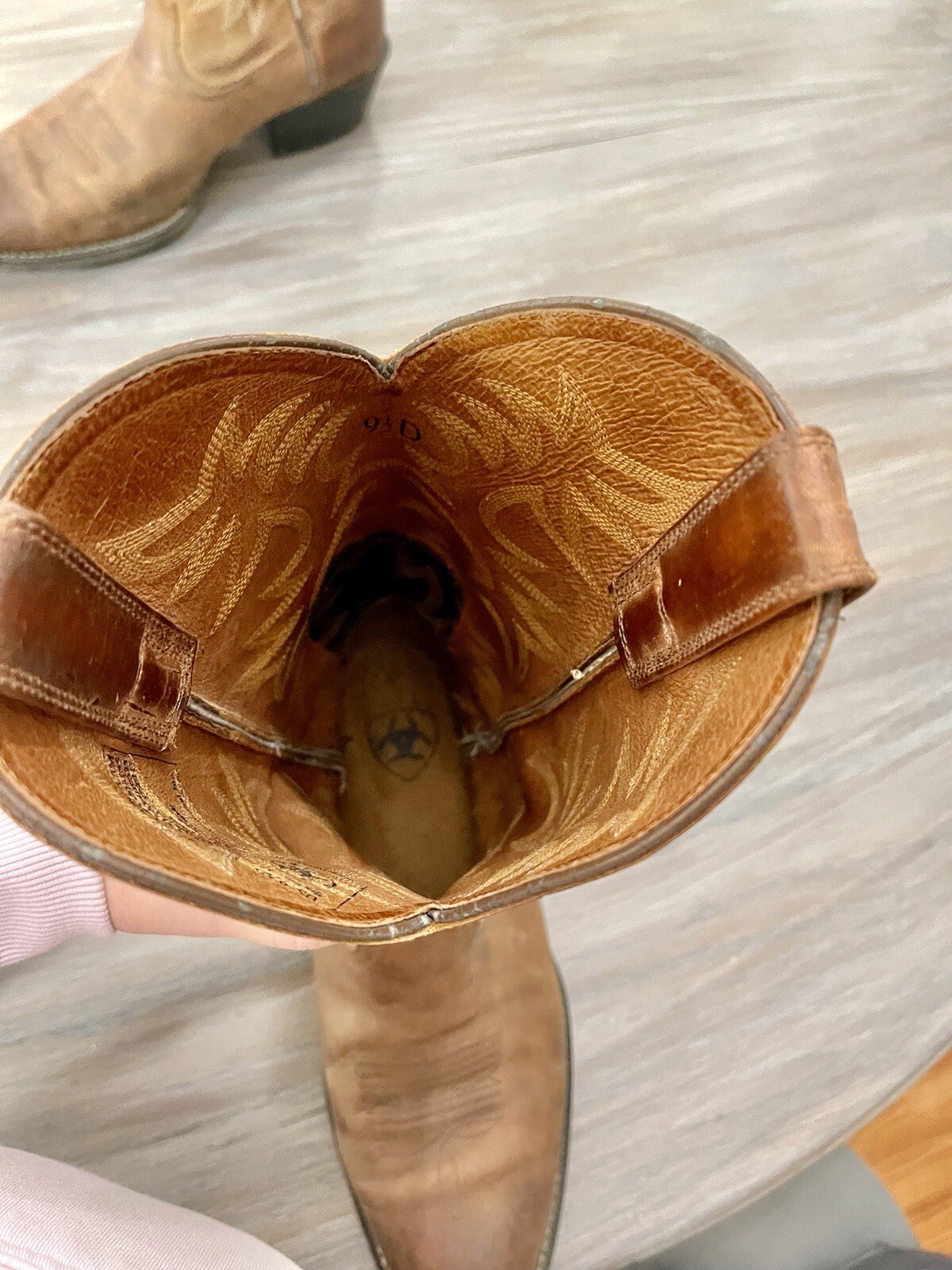 Ariat 34725 Brown Heritage Men- 9.5D Western Cowboy Boots