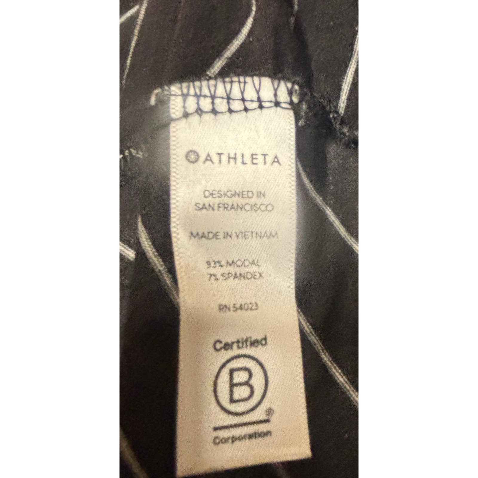 Athleta Santorini Small Dress Striped Modal Casual Travel Beach Flattering