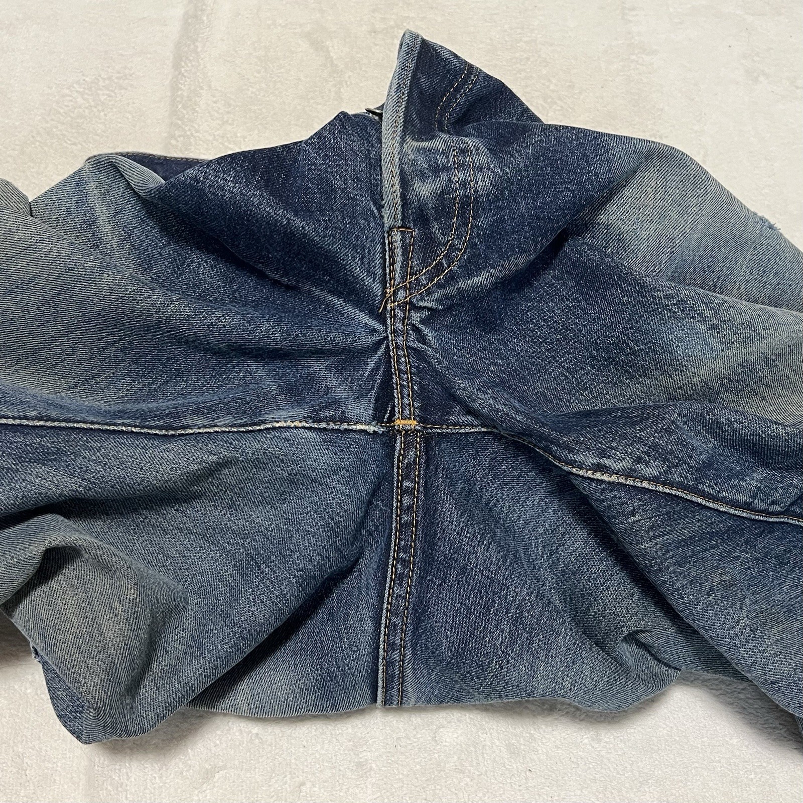 Levi’s 501XX 555 Valencia USA Big E Selvedge Jeans W33 L36 Distressed Boro