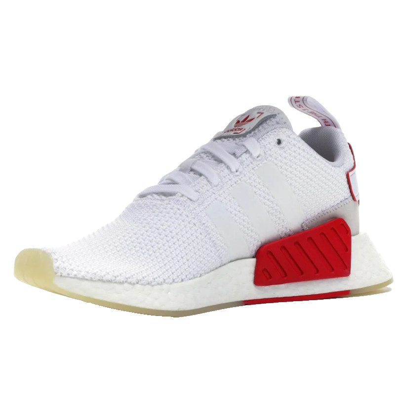 Adidas NMD R2 Boost Chinese New Year White Red Sneaker Mens 12.5 UK 12 EU 47 1/3