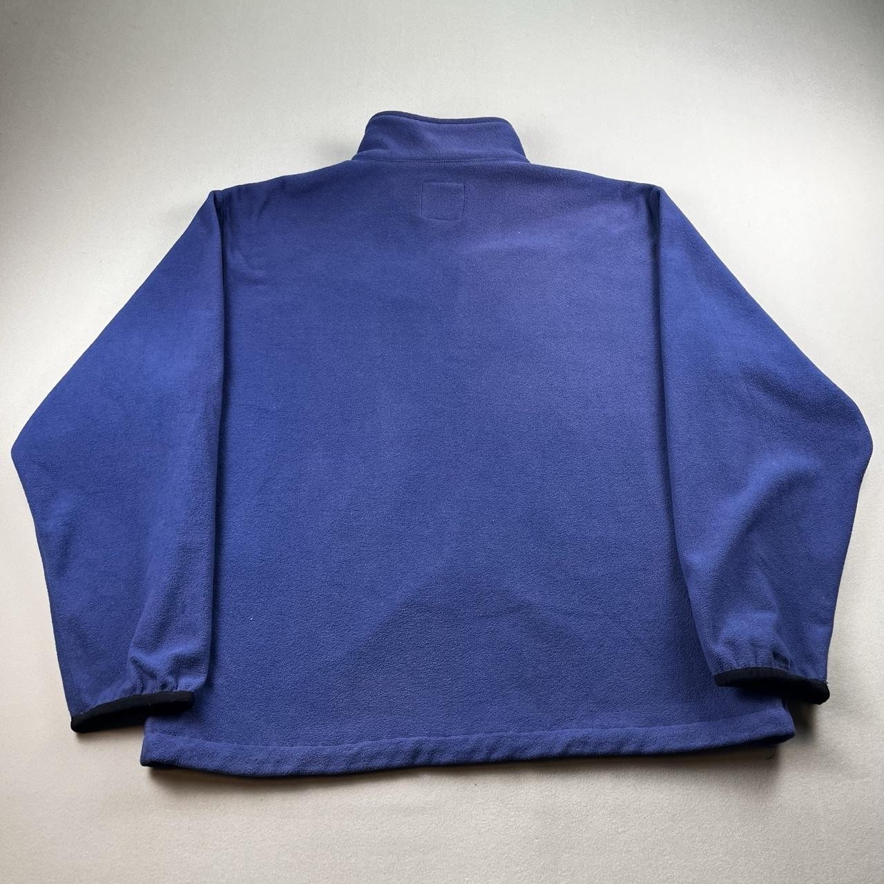 Mercedes-Benz Jacket Mens Large Blue Fleece Full Zip Cars Motorsports Employee