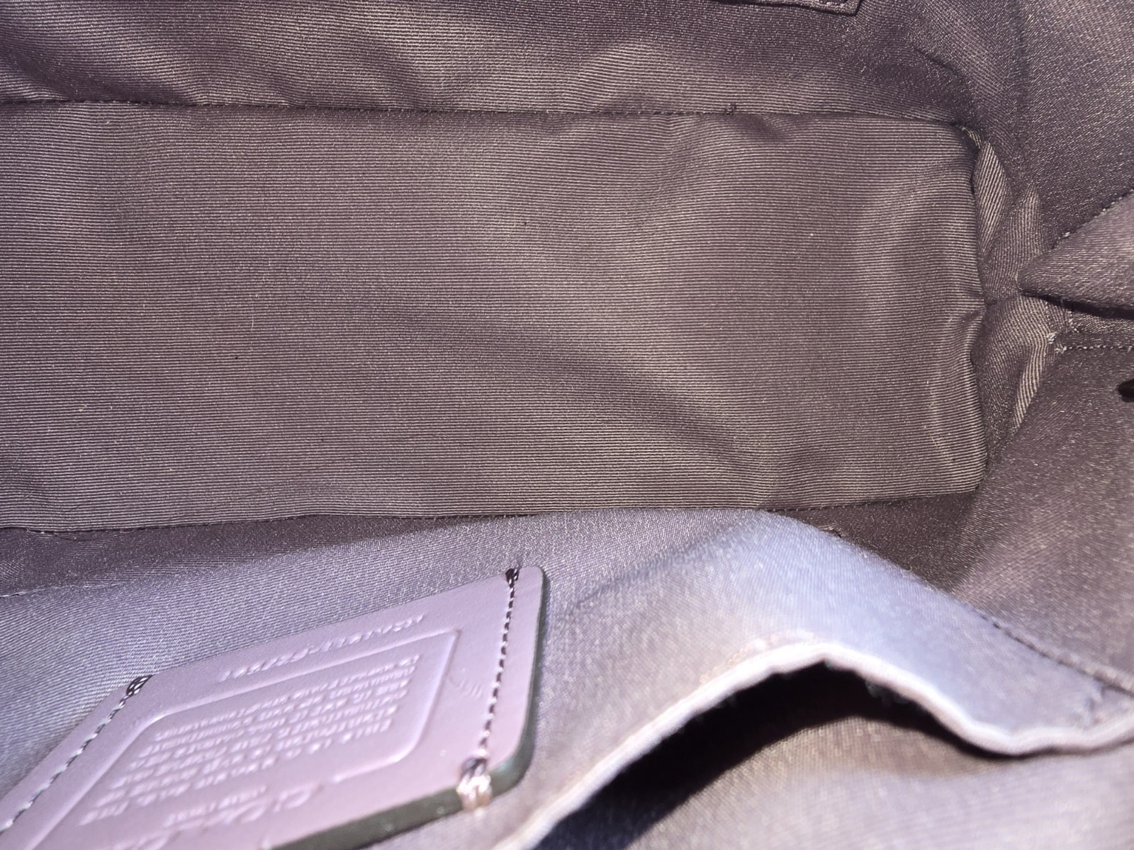 Coach Mini Sierra Satchel Lavender With Silver Hardware