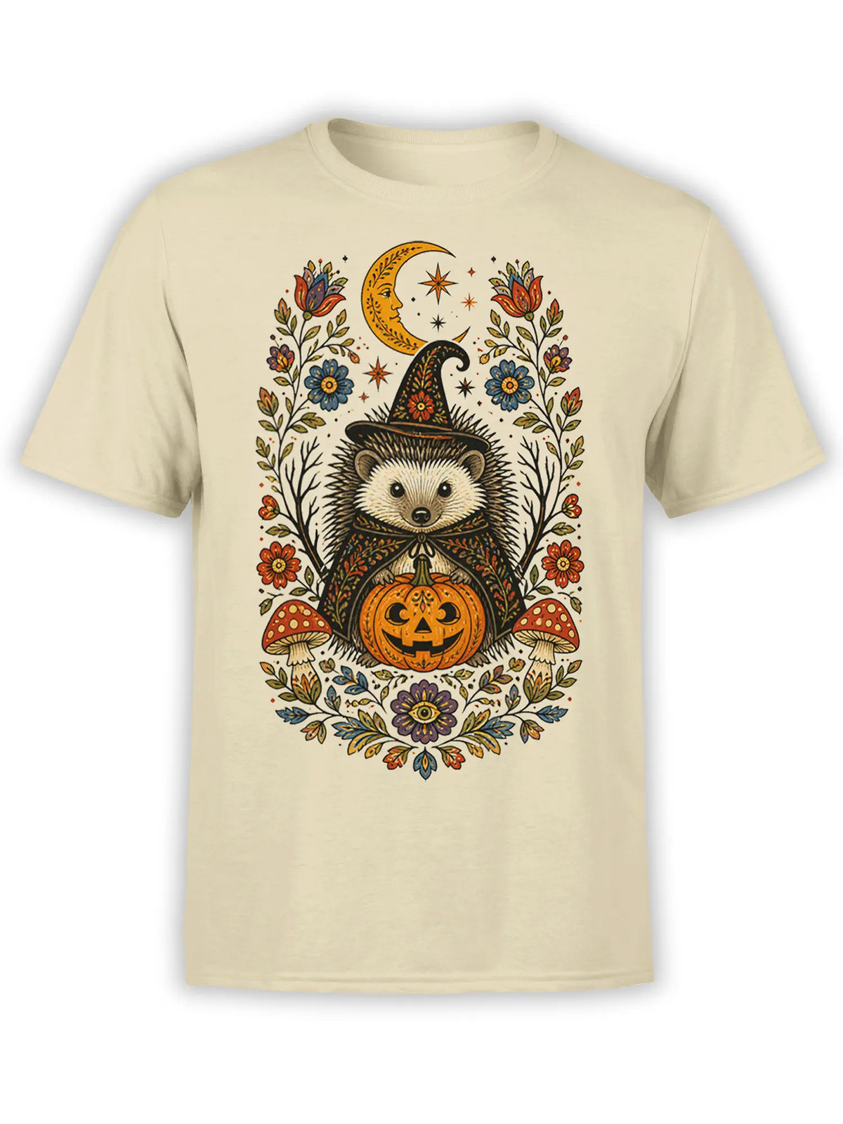 Moonlit Hedgehog Fantasy T-Shirt | Unisex