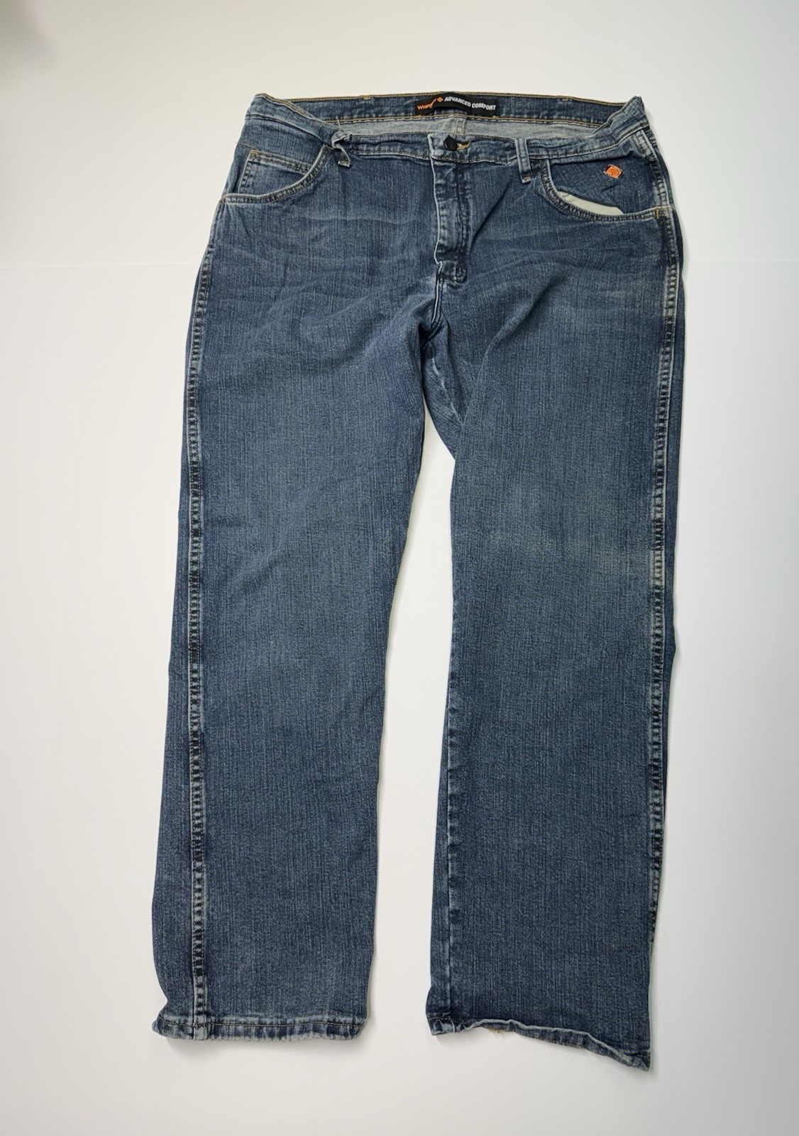 Wrangler Advanced Comfort FR Jeans Men’s Size 38×30 FRAC47D Denim Blue HRC2 2112