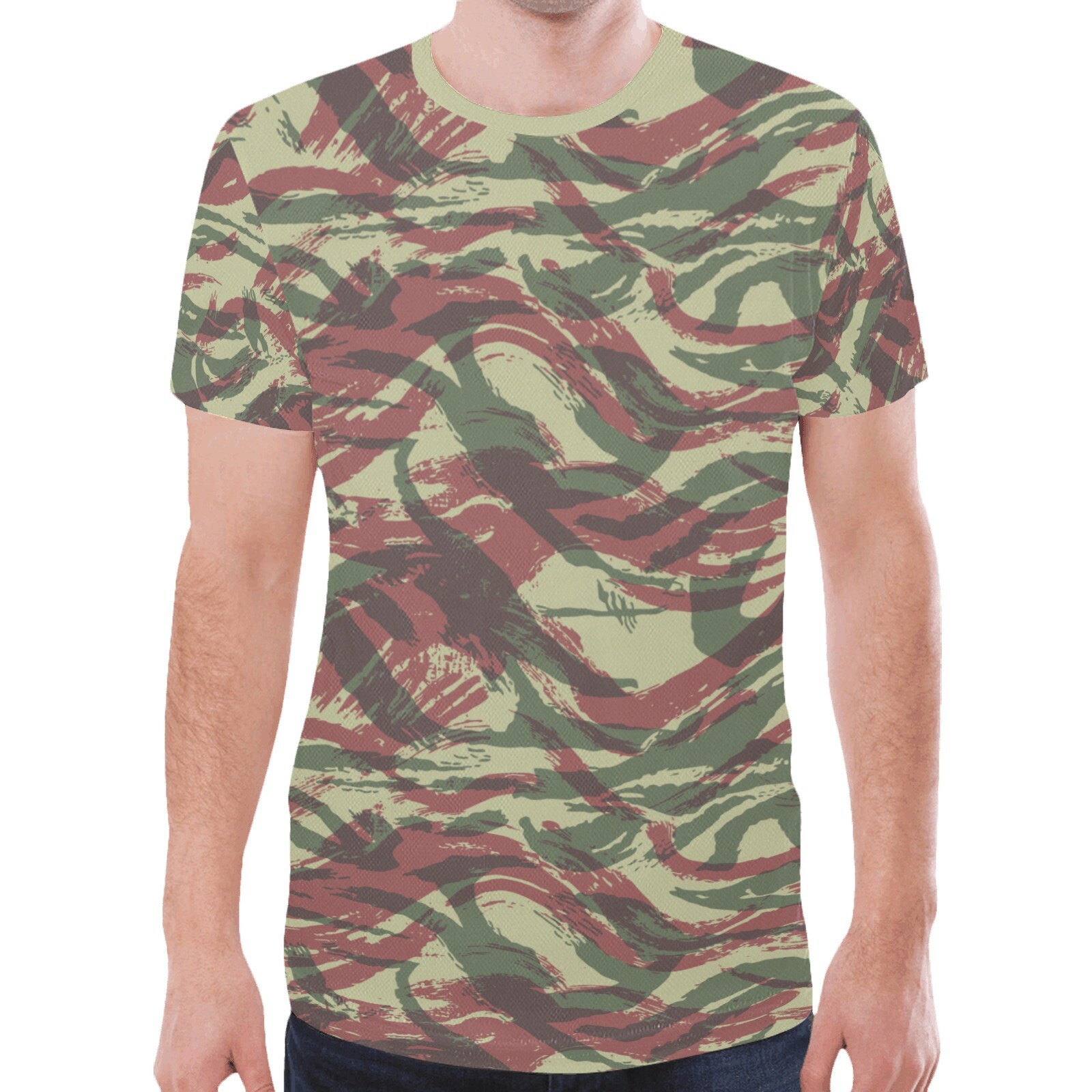 French Lizard F1 Camouflage Sports Tee XS to 5XL
