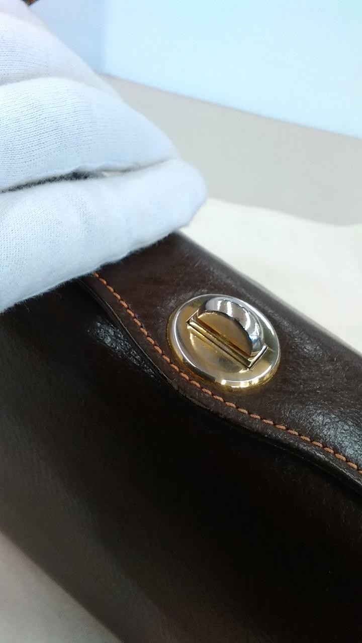 GUCCI Shoulder Bag 10.6 inch Brown