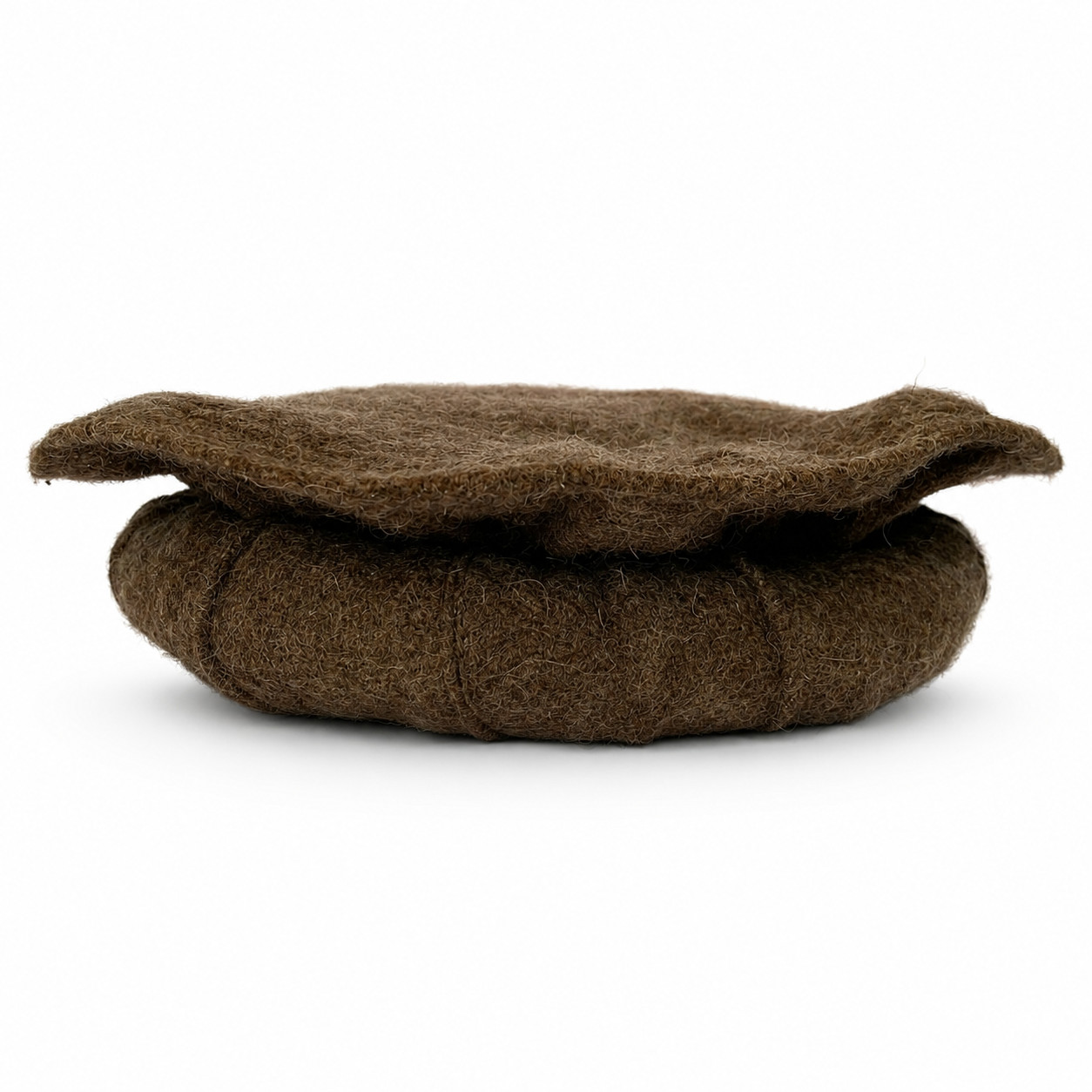 Afghan Pakol Cap Chitrali Hat Peshawari 100% Wool Handmade Winter Warm