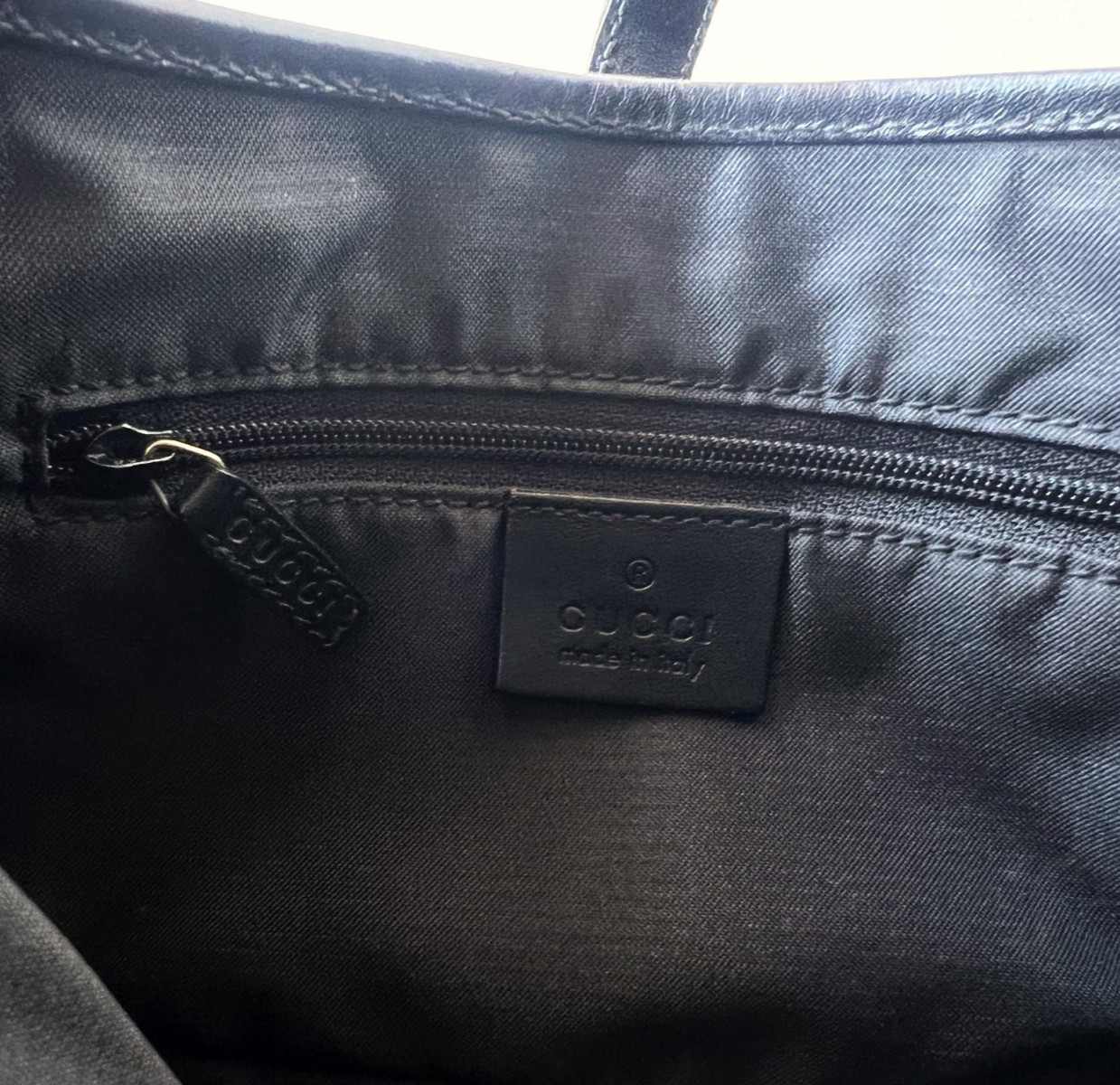 GUCCI by Tom Ford Black GG Monogram Mini Jackie Bag from early 2000s Authentic