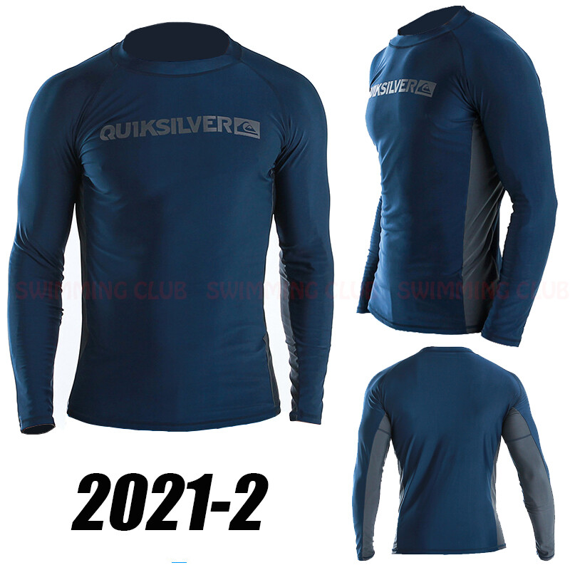 MEN’S RASH GUARDS BEACH LONG SLEEVES SURF SNORKELING SWIM TOP SHIRT WATER SPORTS