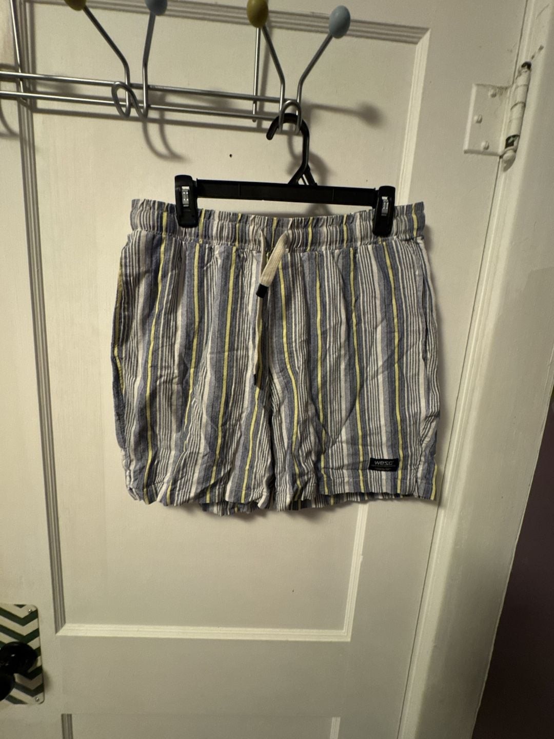 WeSC Austin Vertical Striped Pull-On Shorts