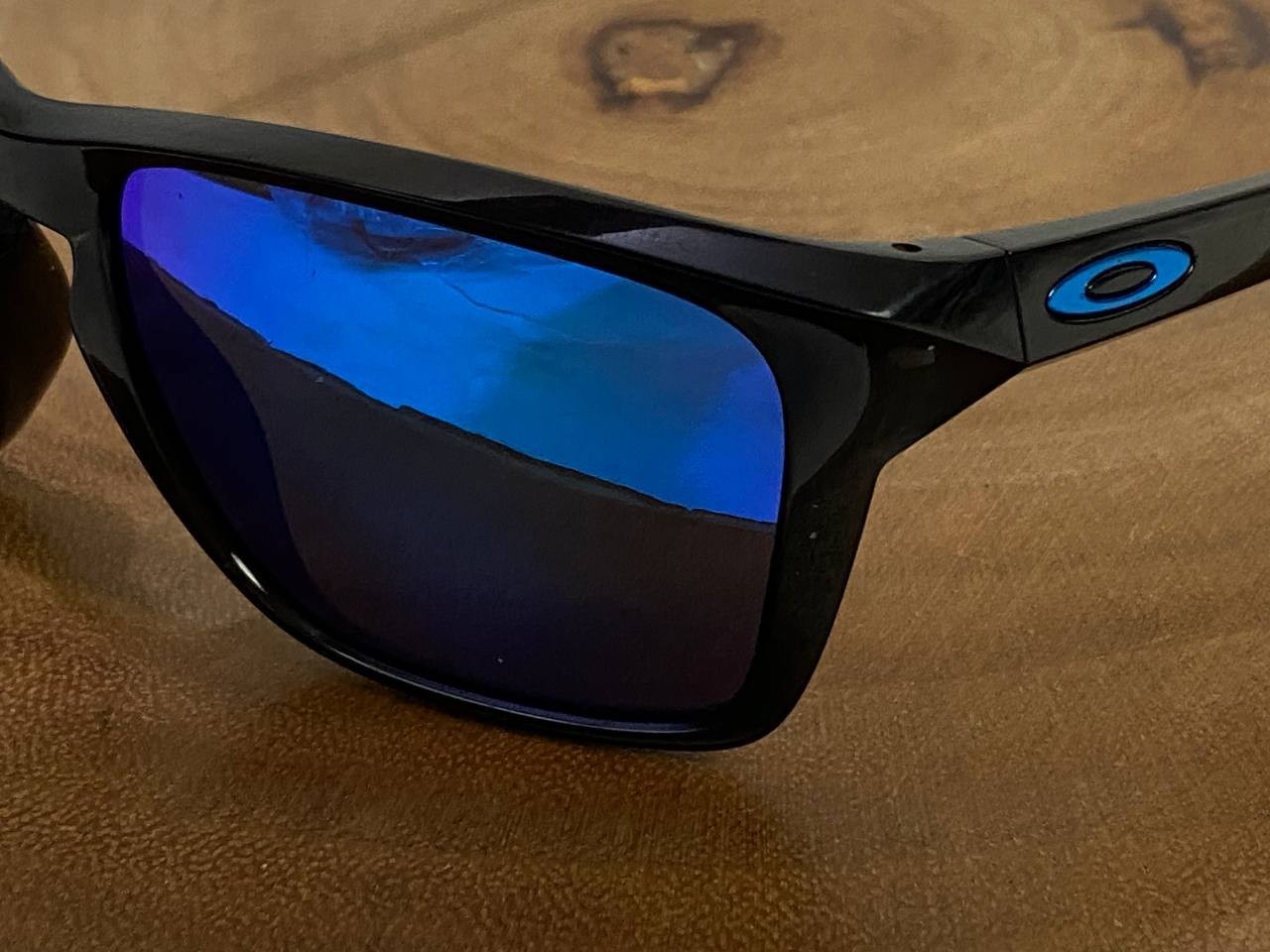 Oakley Sunglasses Sylas Black FRAME ONLY OO9448-2457 Blue Icons 57 17 142 mm