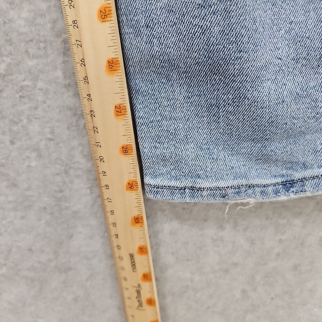 American Eagle Jeans Women’s Sz 4 Blue Strigid Mom High Rise Straight Light Wash