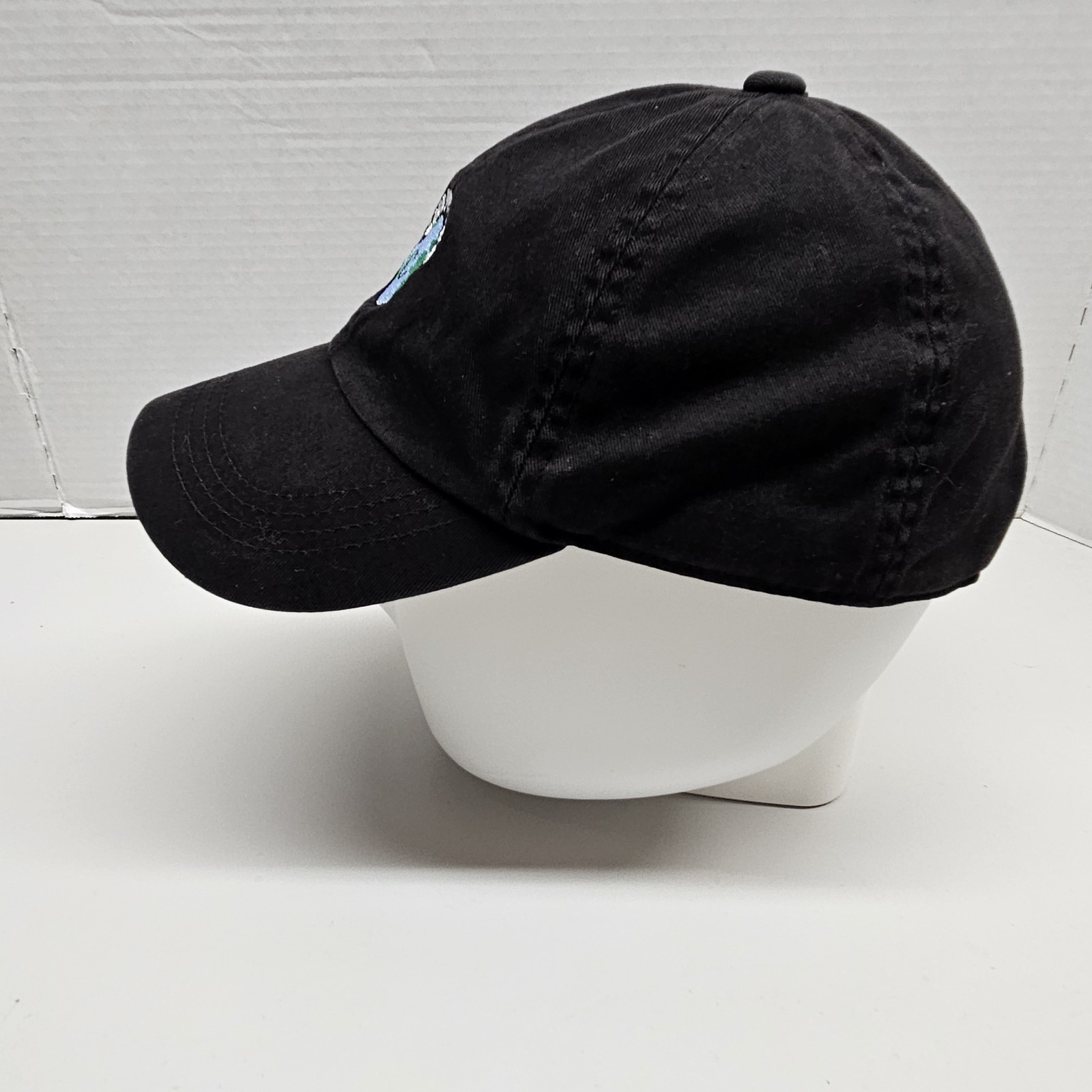 Love Your Earth Hat Adjustable Planet World Happy Environmental Cap Black