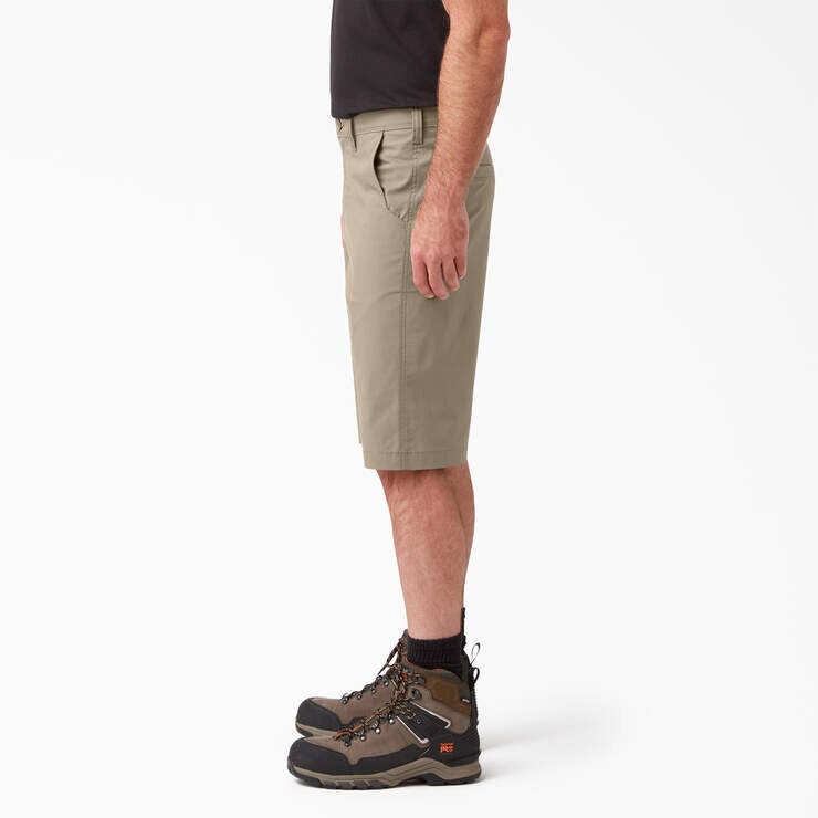 Dickies Hybrid Utility Shorts Mens Size 42 Biege Cooling Temp-IQ Performance UV